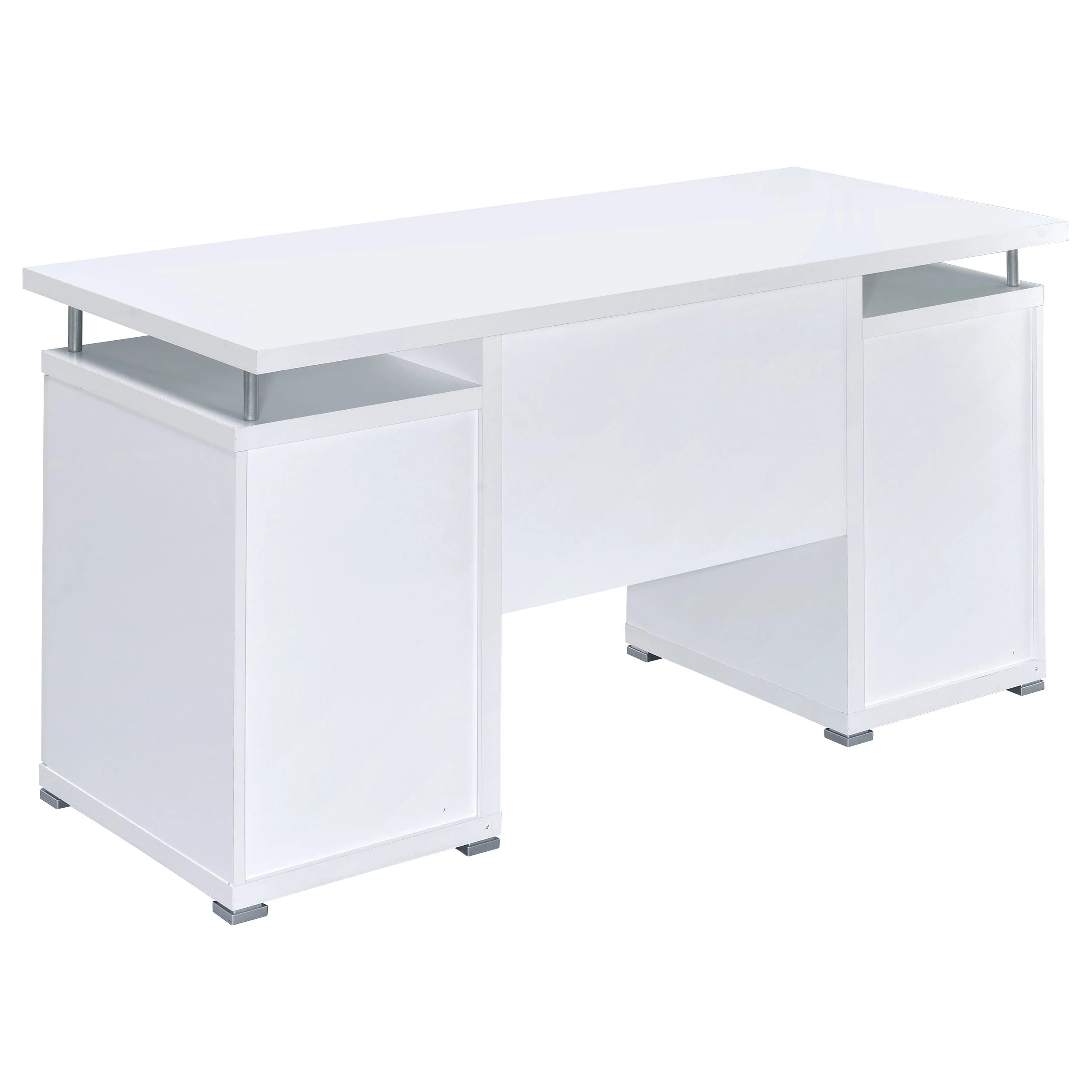 Tracy 55-inch 2-drawer Office Computer Desk - Image 14