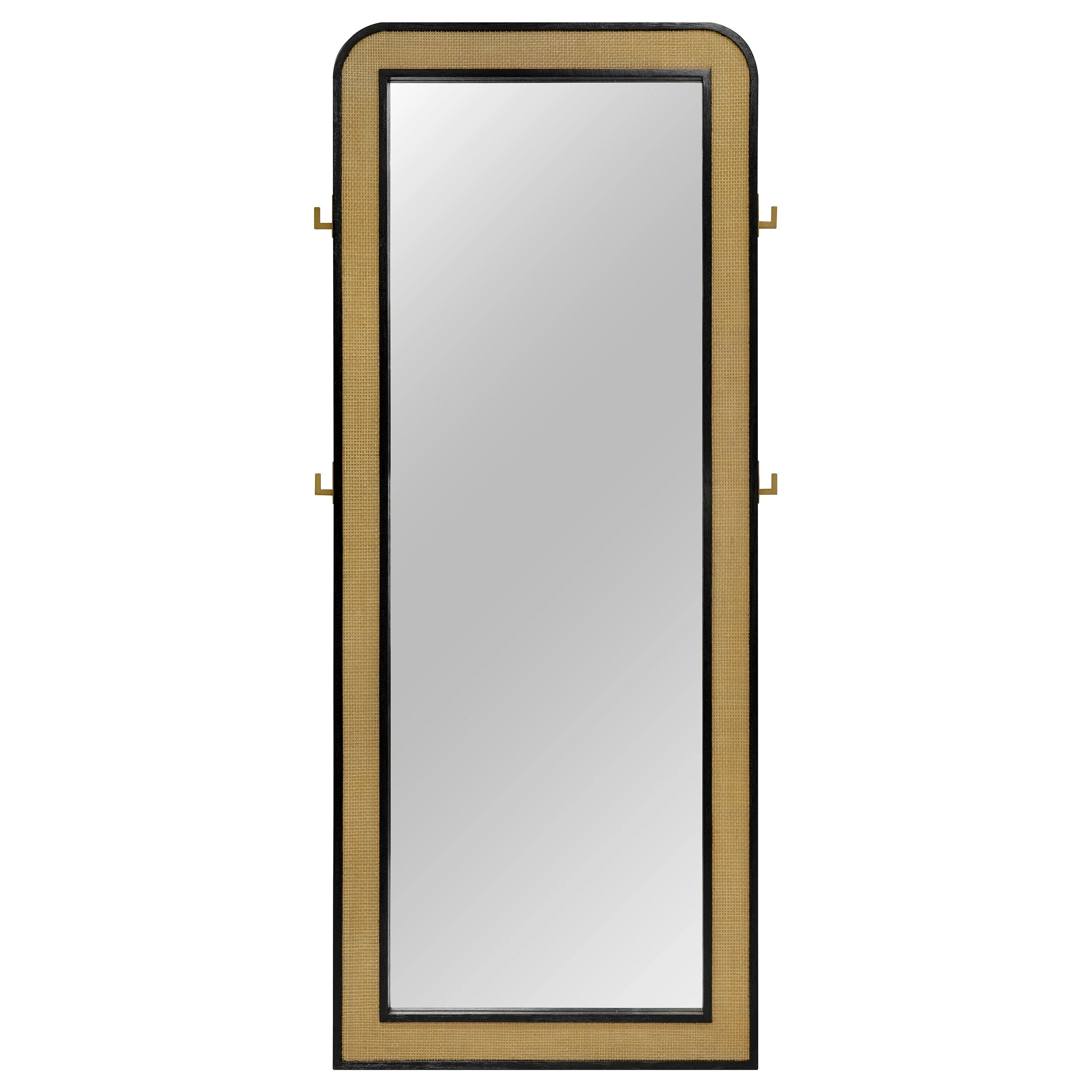 Arini Cane Weave Full Length Standing Floor Mirror - Image 8