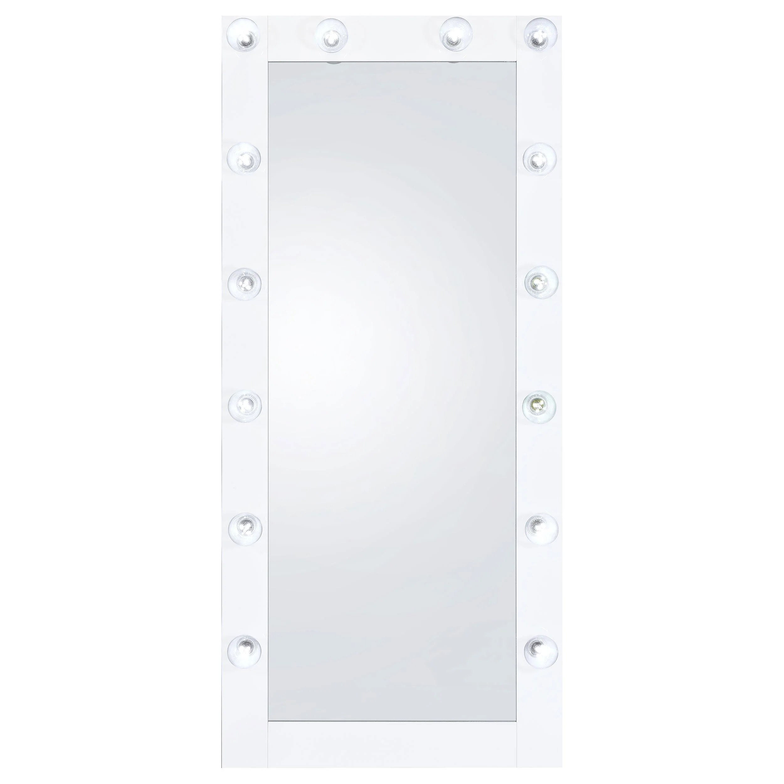 Zayan 32 x 71 Inch Floor Mirror LED ing Gloss - Image 12