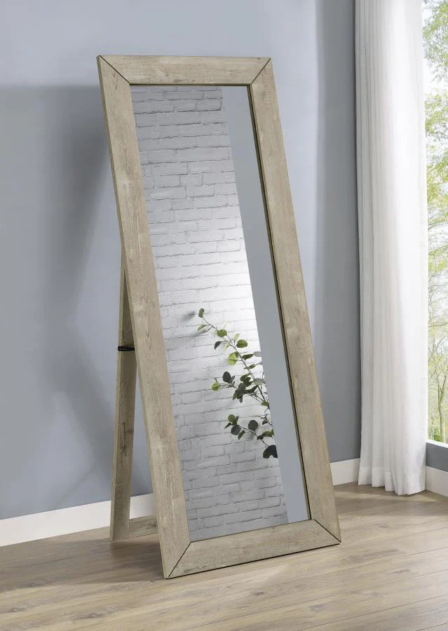 Cadence Tempered Glass Full Length Standing Mirror - Image 3