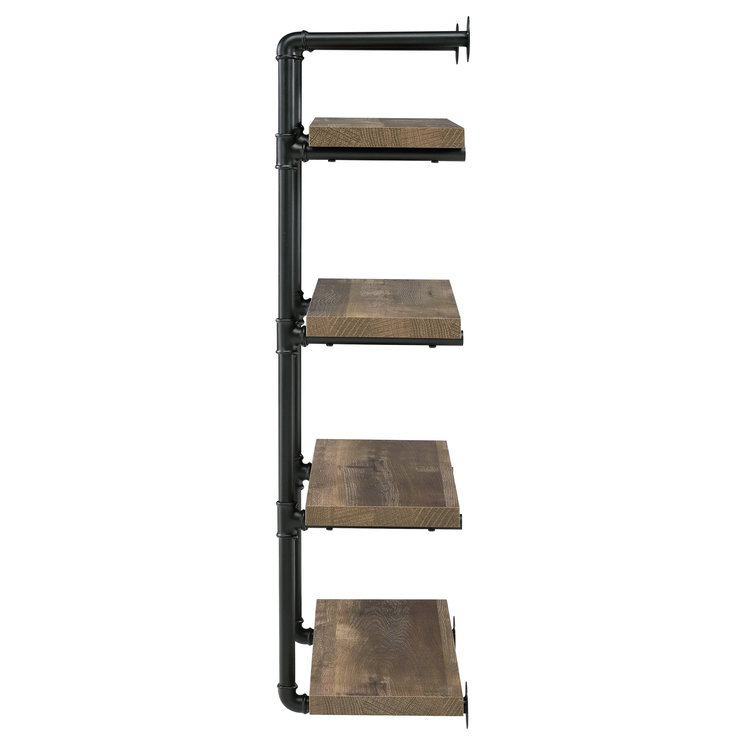 Elmcrest 24-inch 4-shelf Wall Bookshelf - Image 11