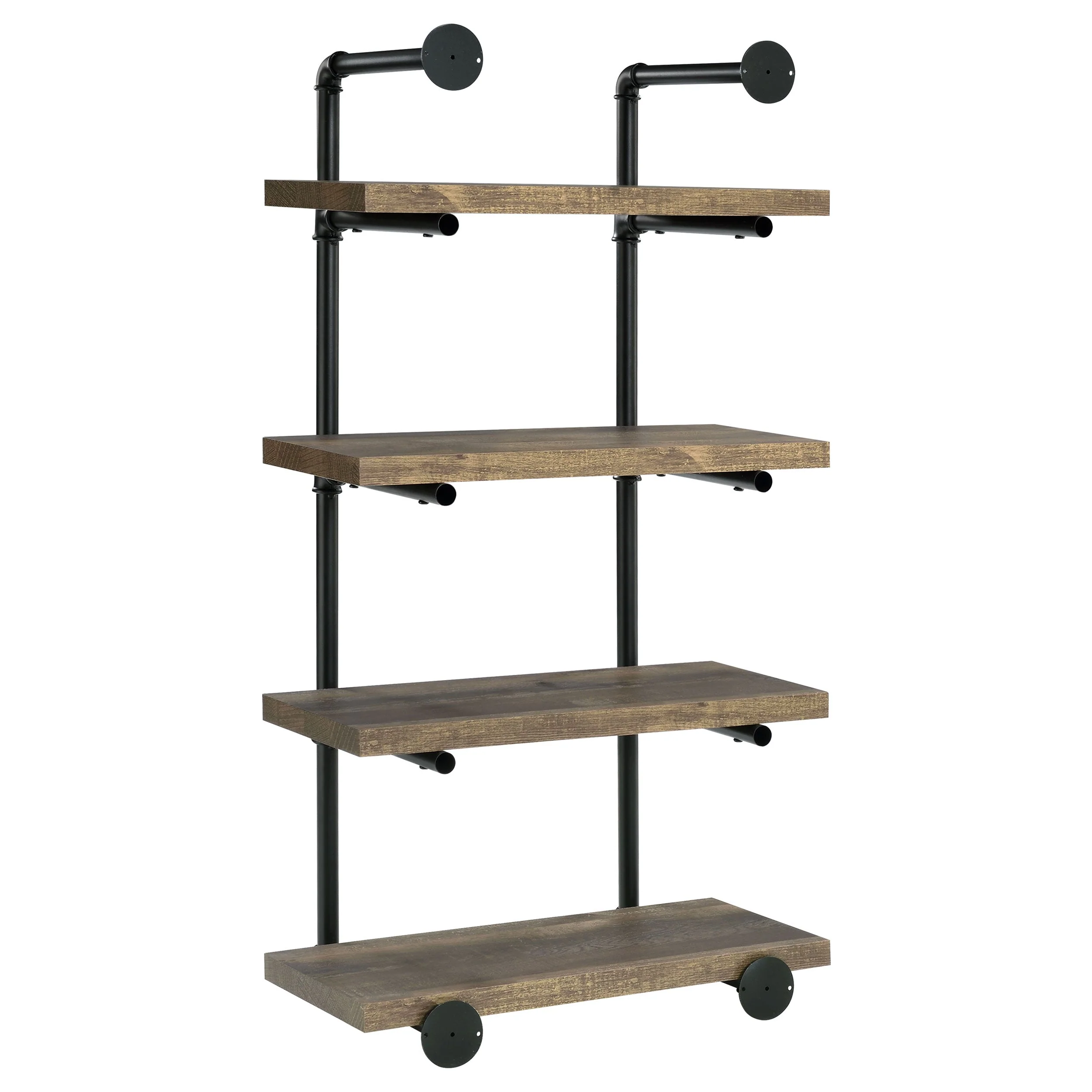 Elmcrest 24-inch 4-shelf Wall Bookshelf - Image 13