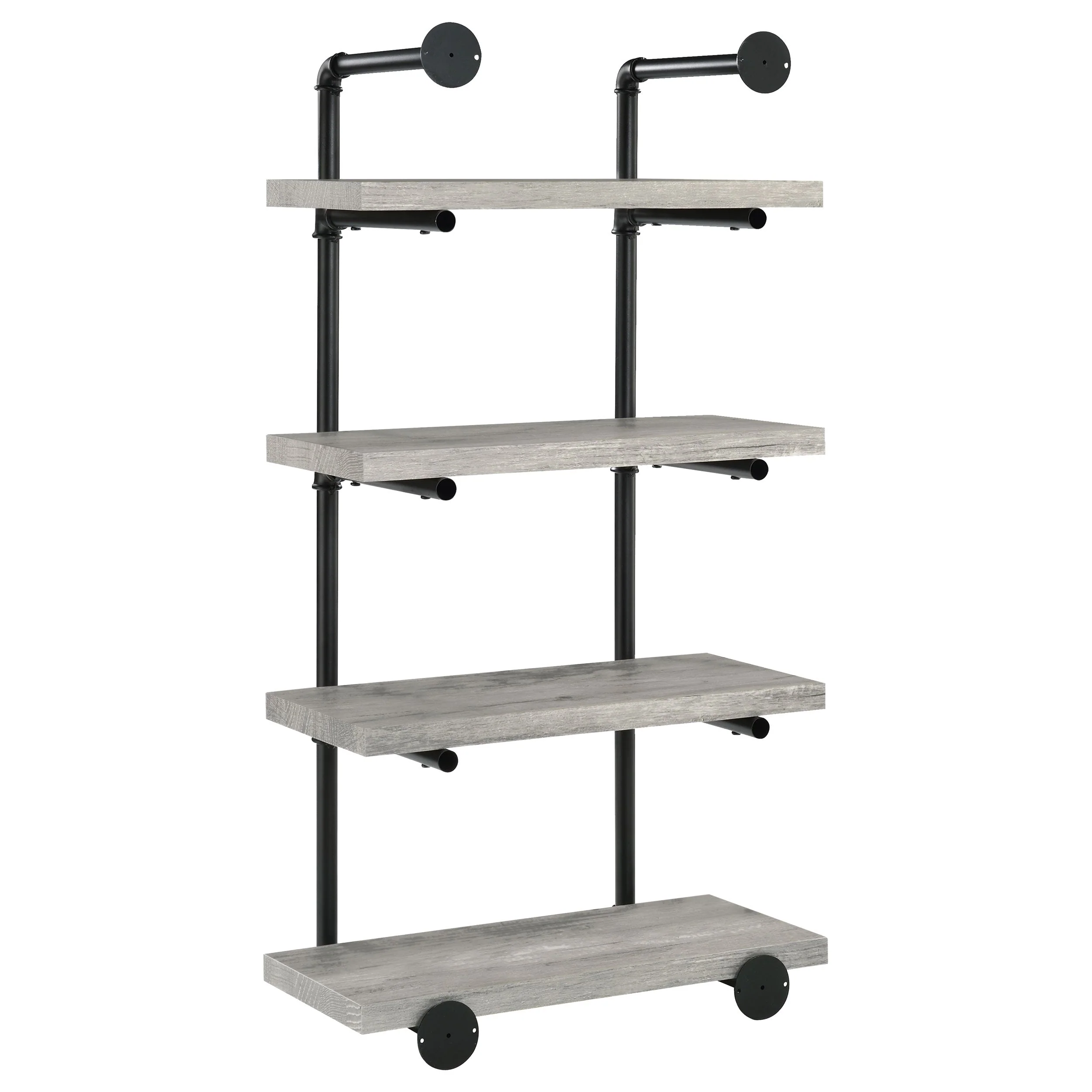 Elmcrest 24-inch 4-shelf Wall Bookshelf - Image 14