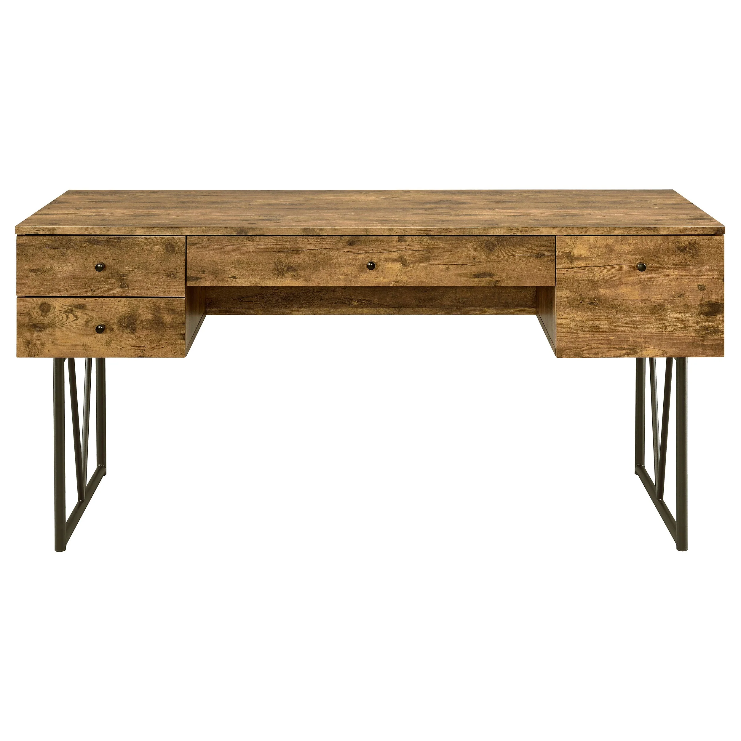 Analiese 63-inch 4-drawer Writing Desk - Image 11