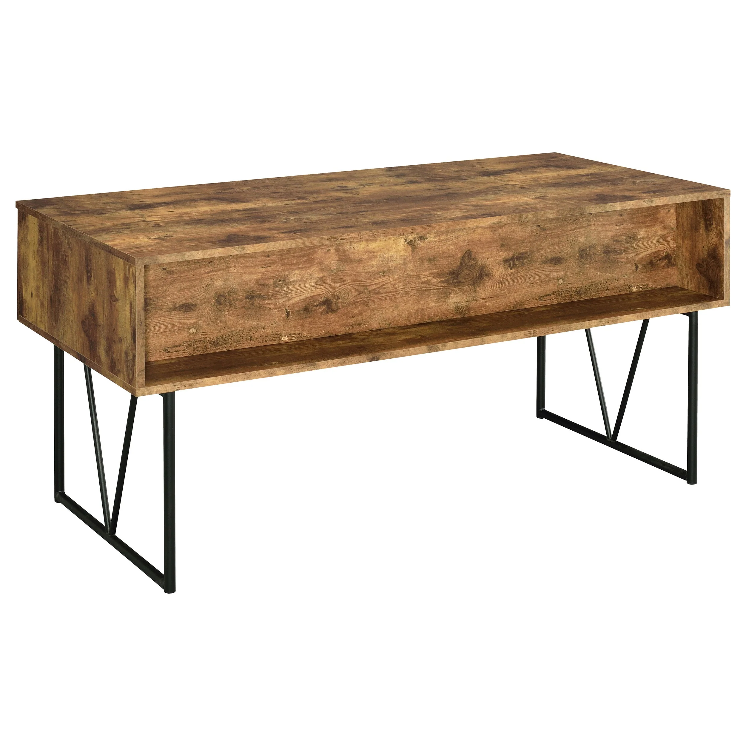 Analiese 63-inch 4-drawer Writing Desk - Image 15