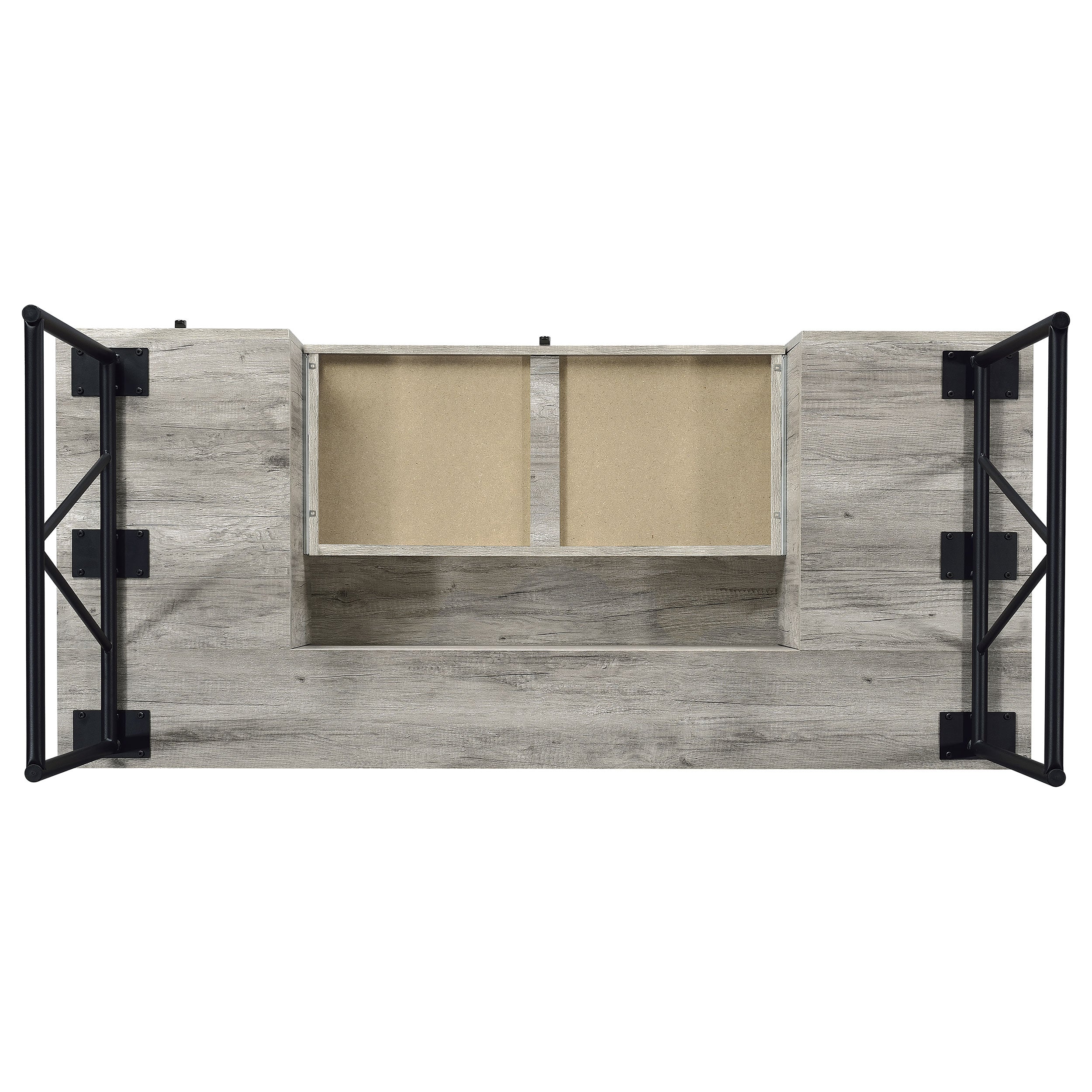 Analiese 63-inch 4-drawer Writing Desk - Image 18