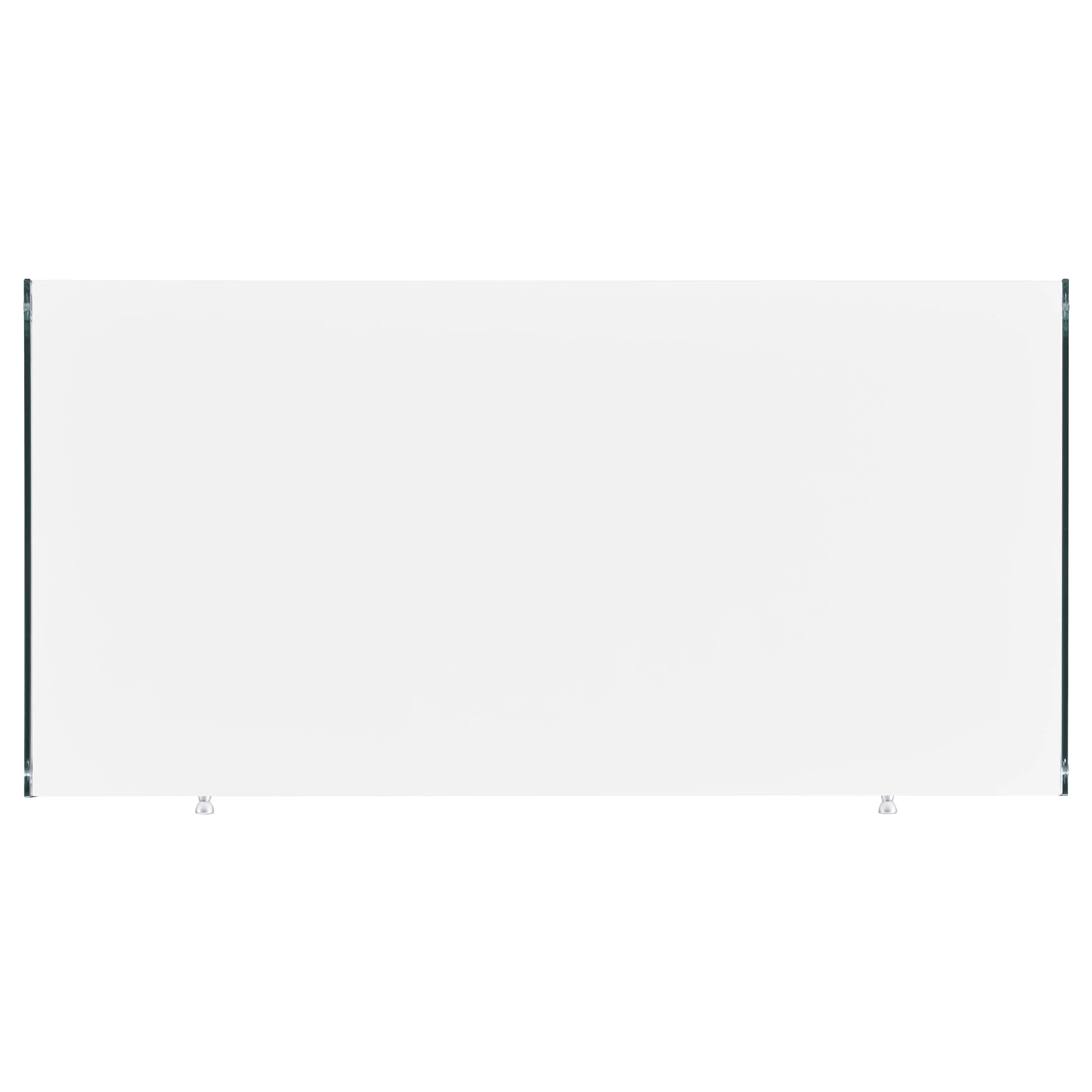 Dobrev 48-inch 2-drawer Writing Desk White High Gloss - Image 12
