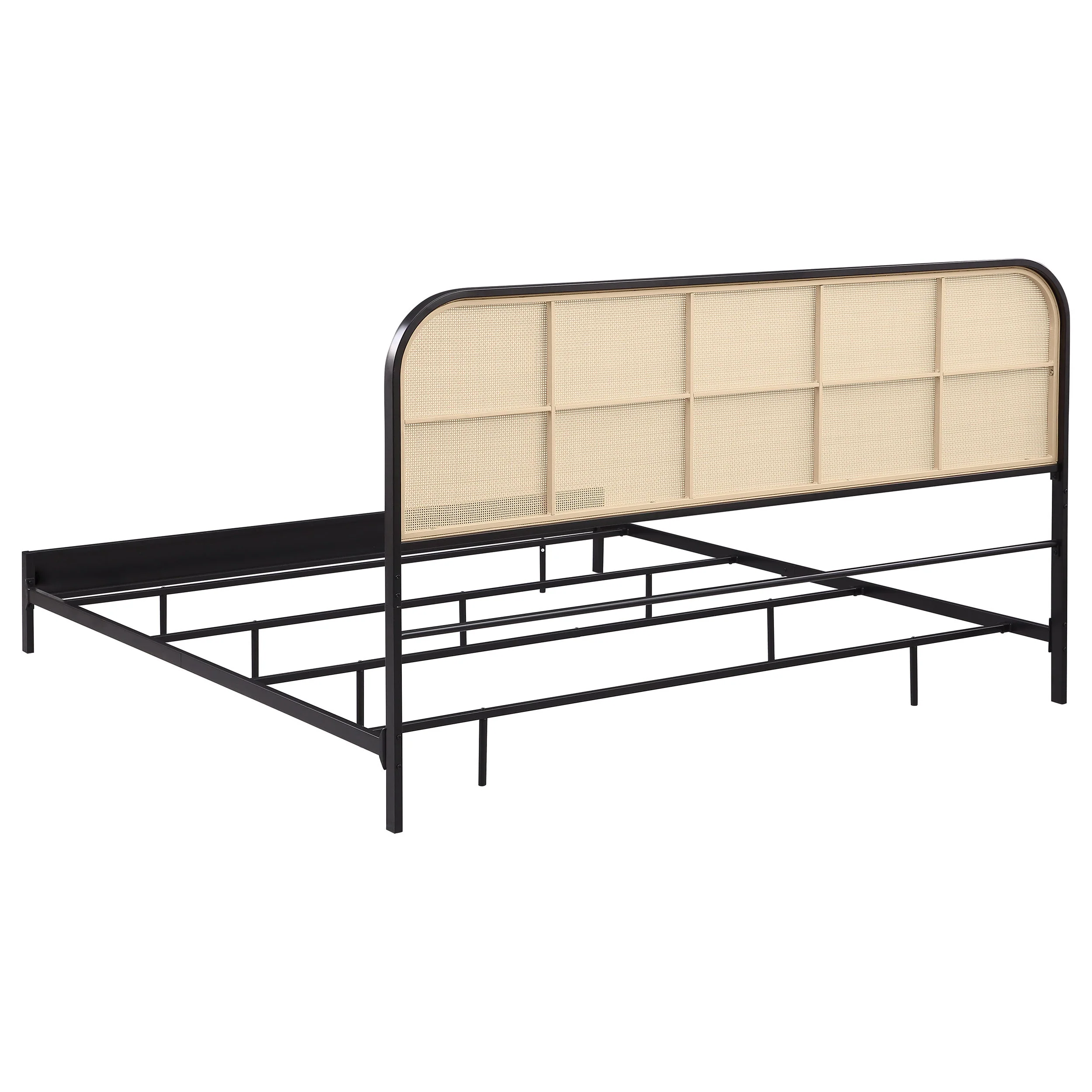 Amherst Radio Weave Rattan Metal Bed - Image 41