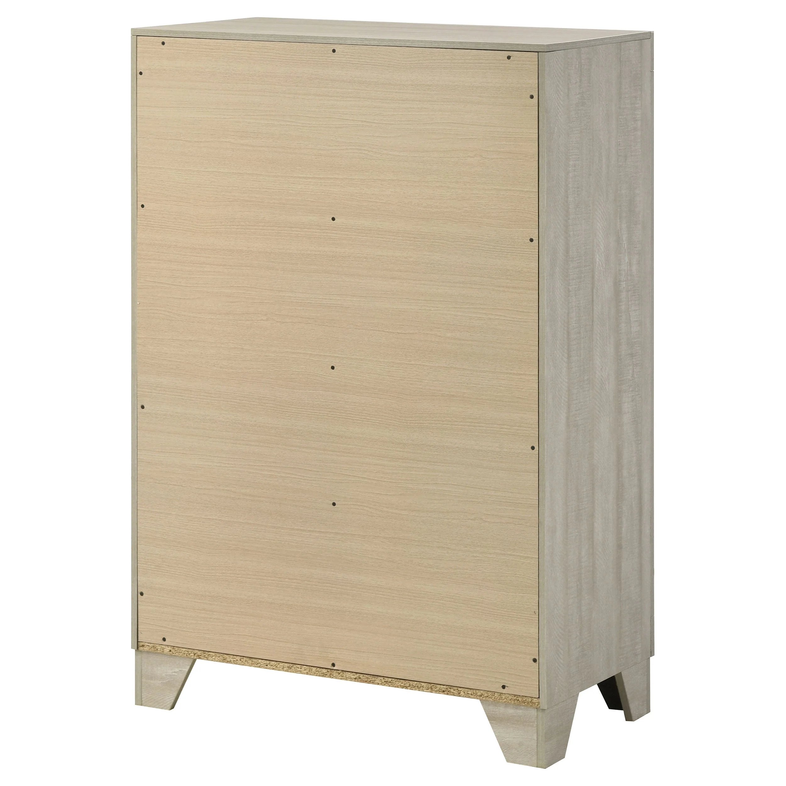 Trenton 4-drawer Bedroom Chest of Drawers Rustic Cream - Image 9