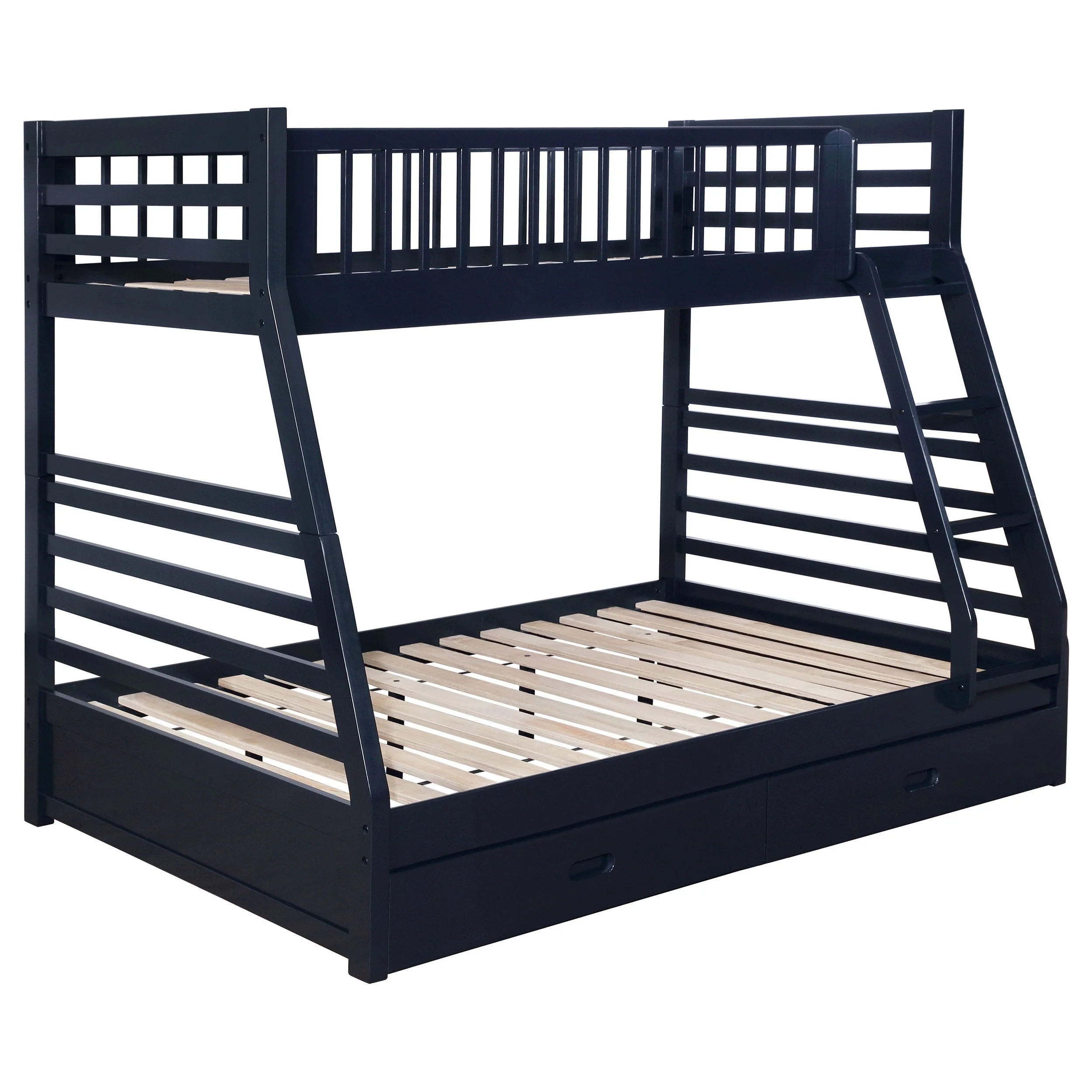 Ashton 2-drawer Wood Twin Over Full Bunk Bed - Image 7