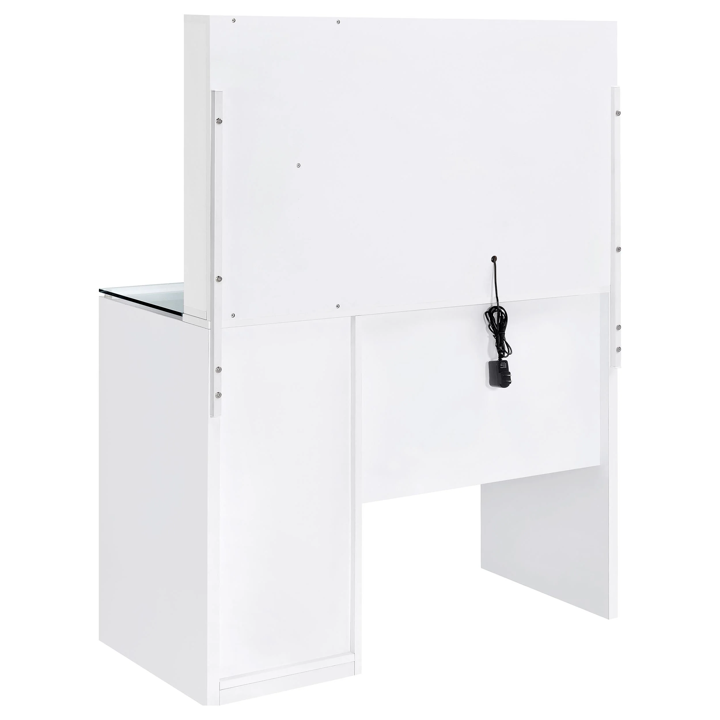 Flora 2-drawer Vanity Set with LED Mirror High Gloss - Image 23