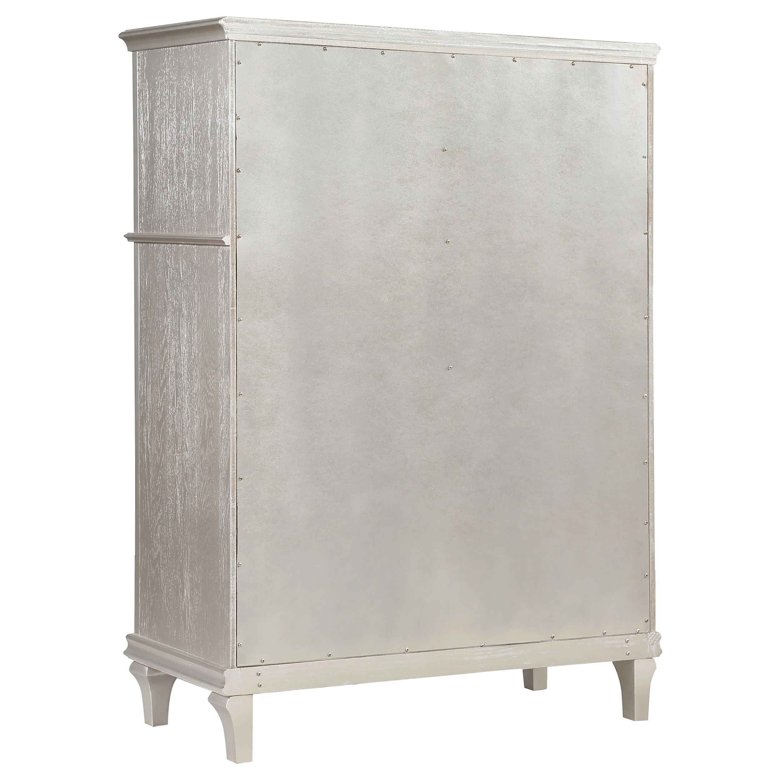 Evangeline 6-drawer Bedroom Chest Silver Oak - Image 6