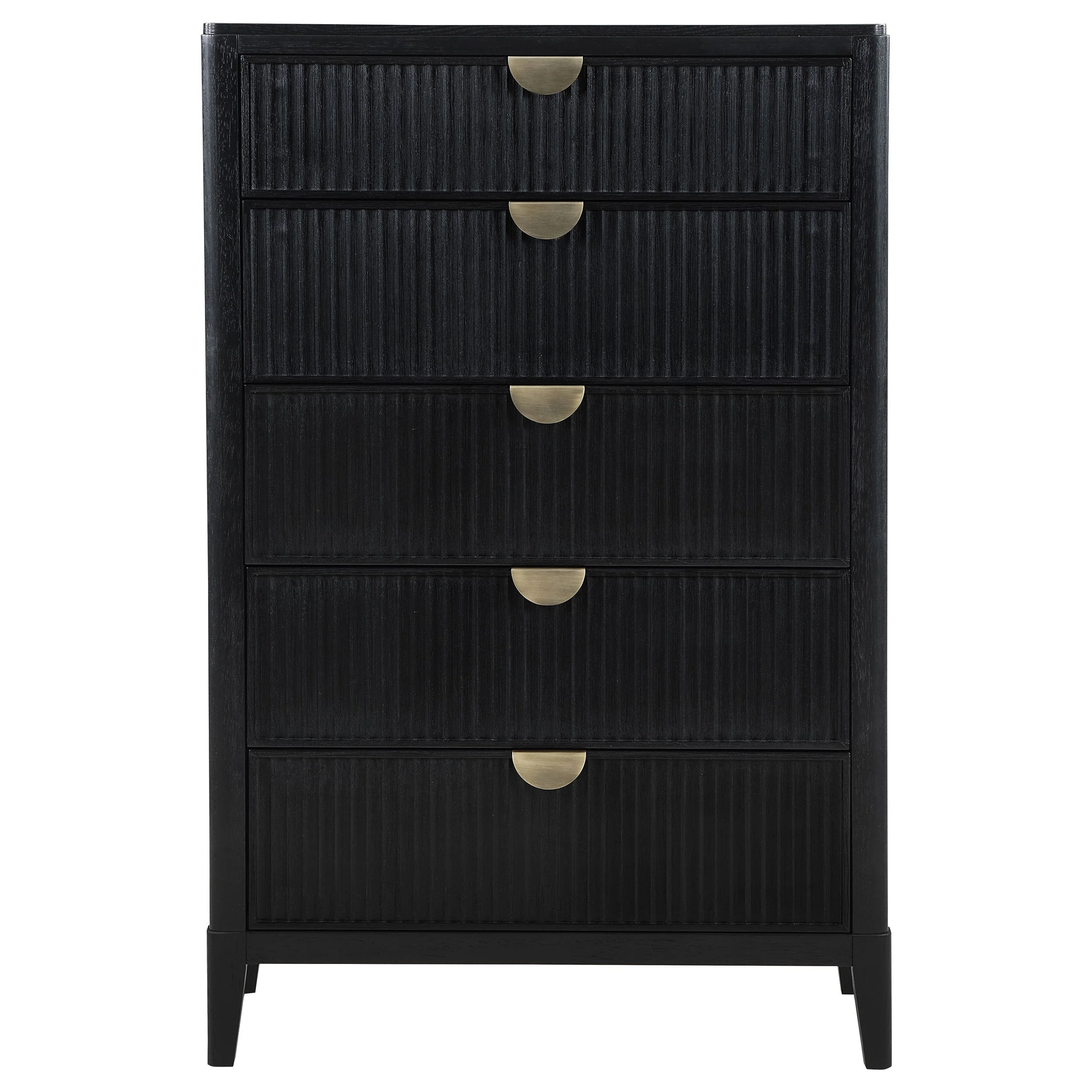 Brookmead 5-drawer Bedroom Chest Black - Image 4