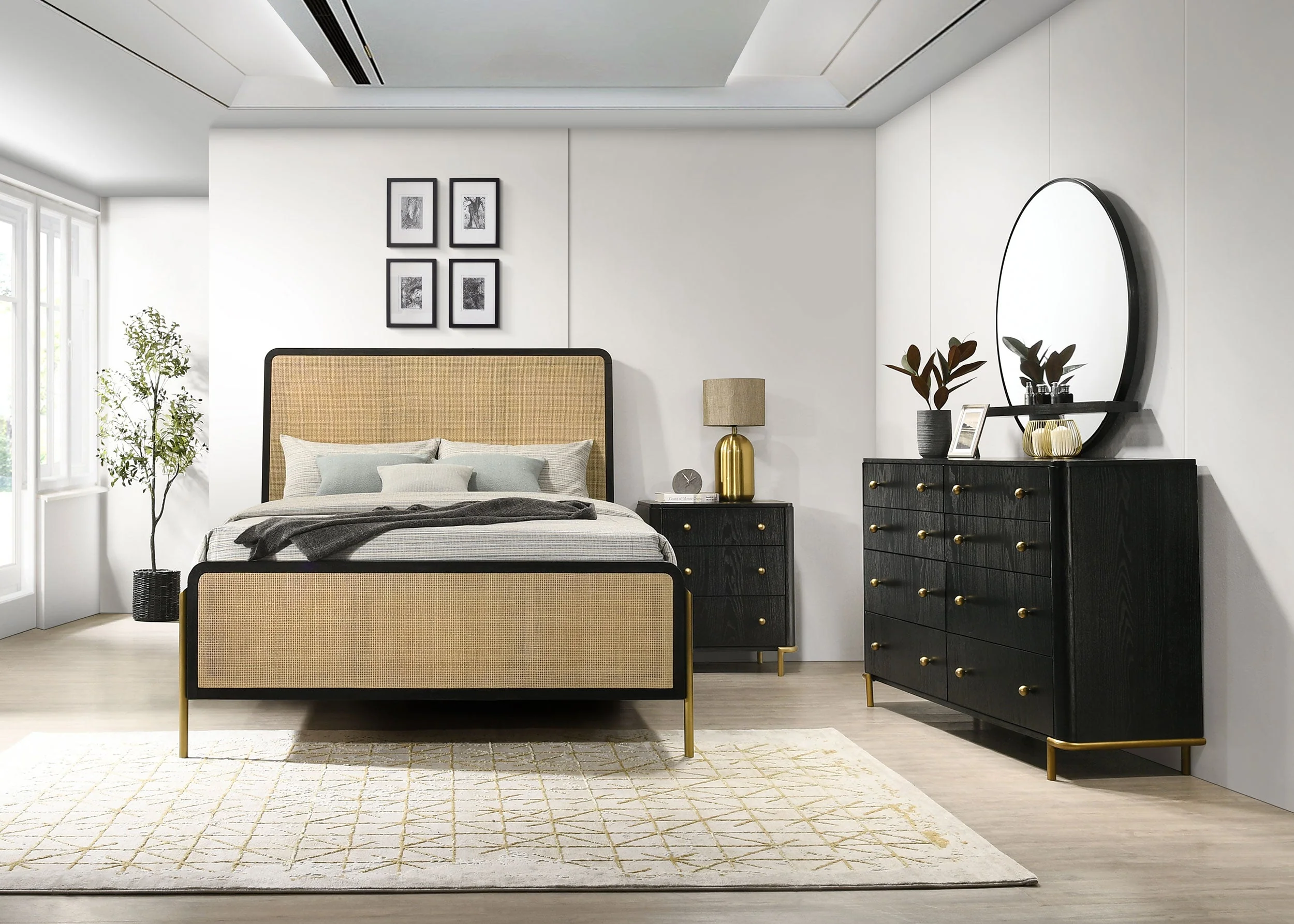 Arini Bedroom Set and Cane - Image 19