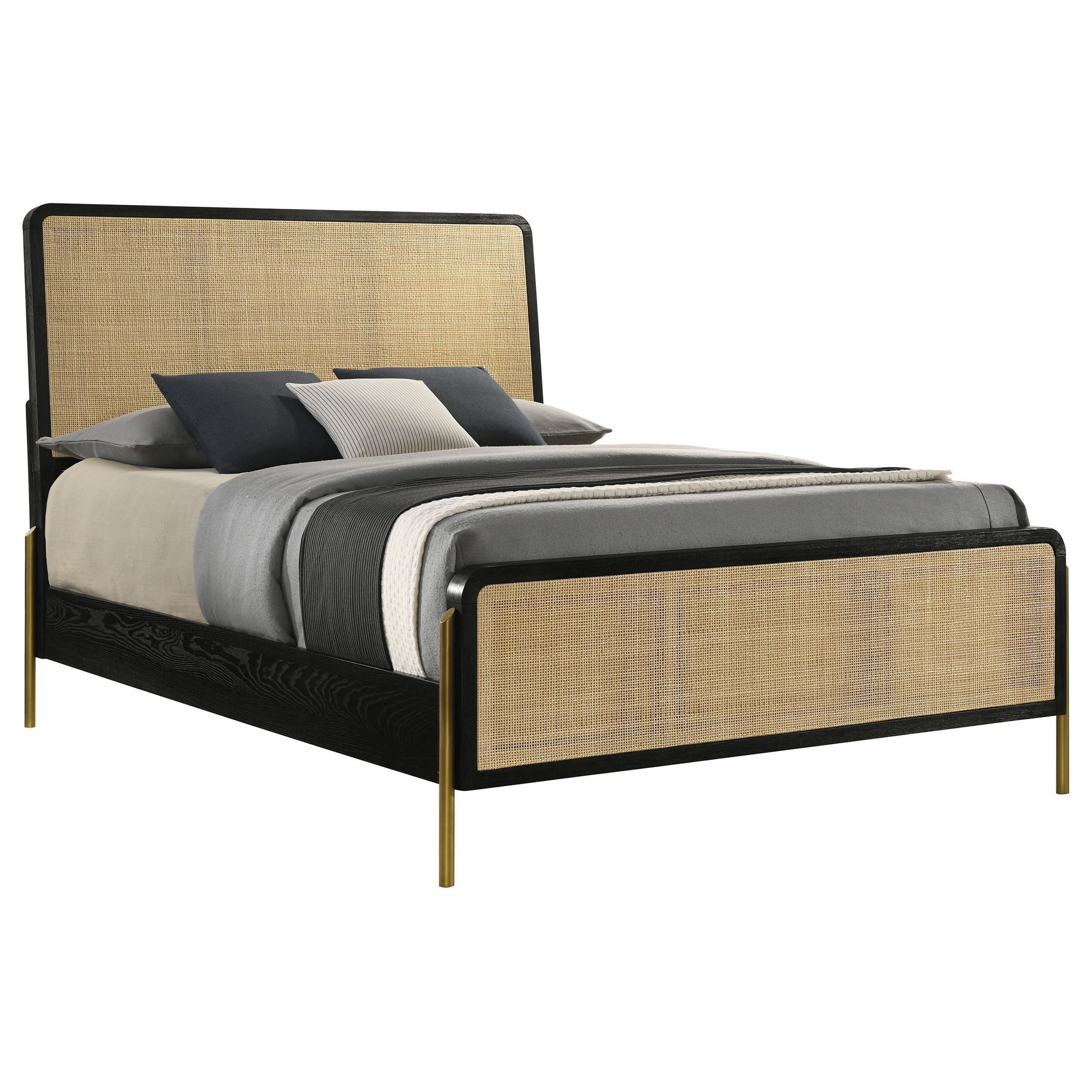 Arini Rattan Panel Bed - Image 23