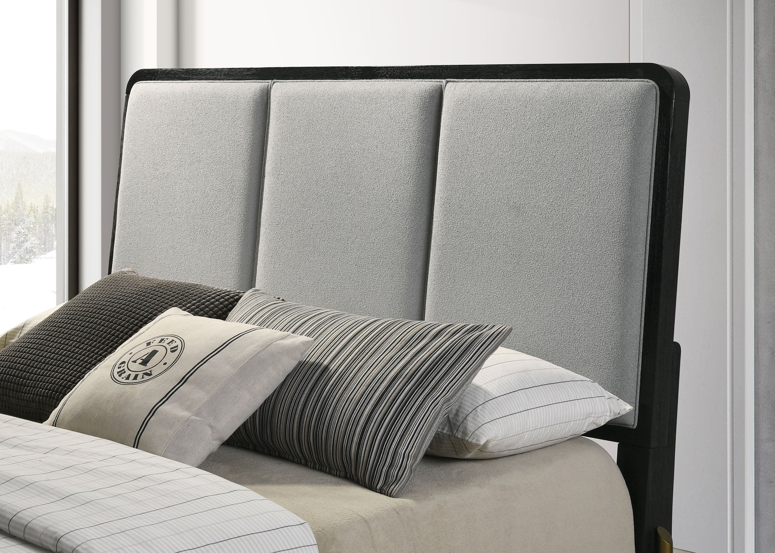 Arini Upholstered Panel Bed - Image 24