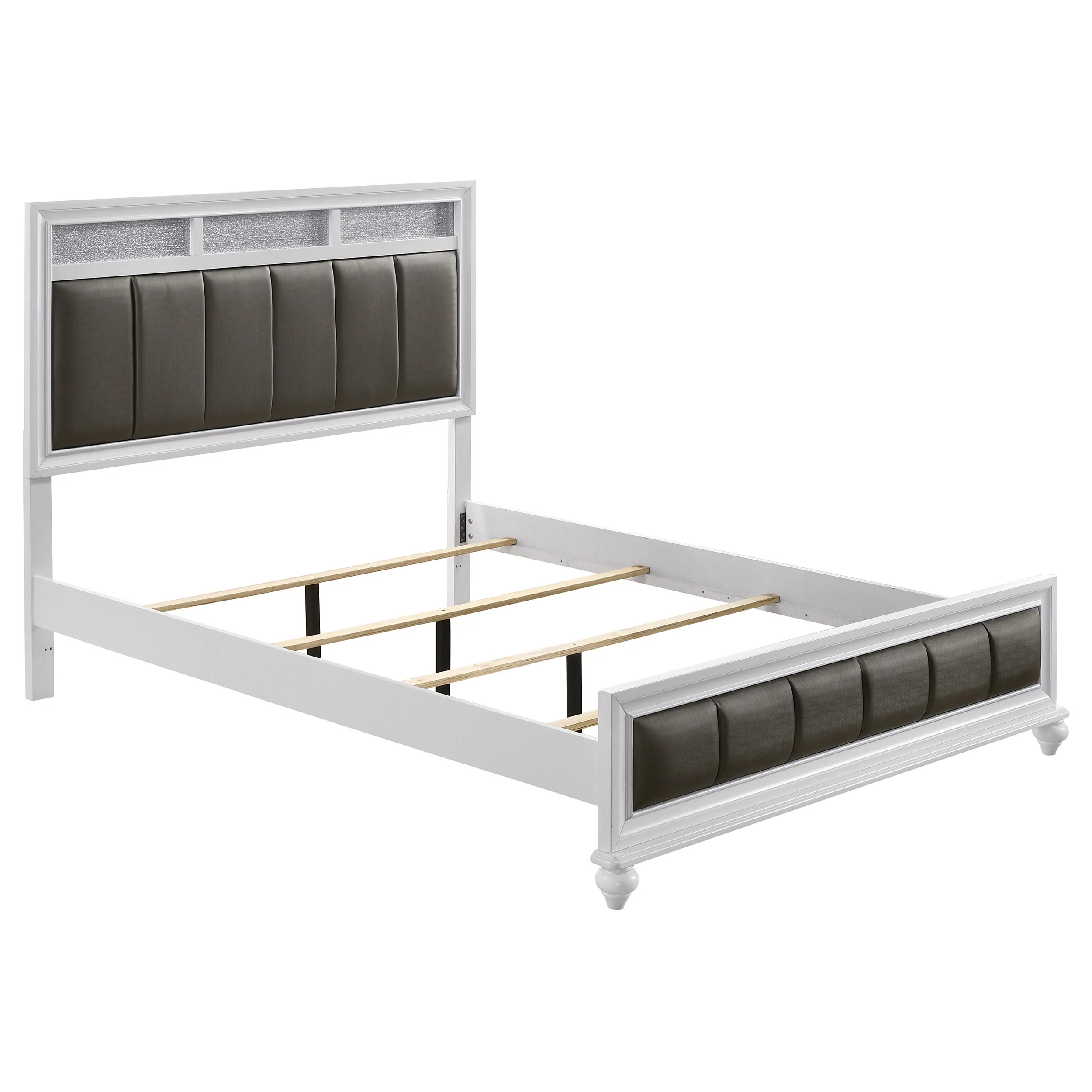 Barzini Wood Panel Bed - Image 4
