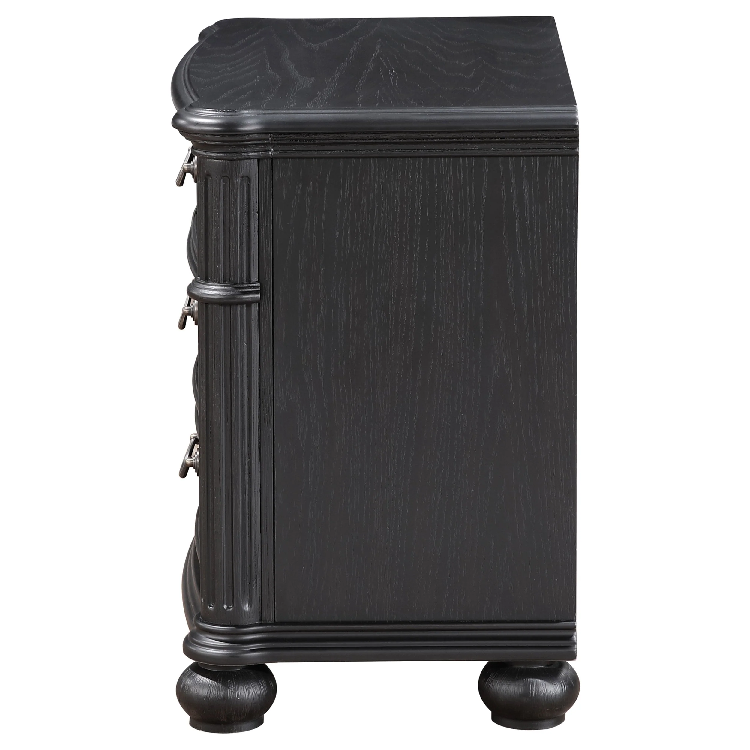 Celina 3-drawer Nightstand Black - Image 6