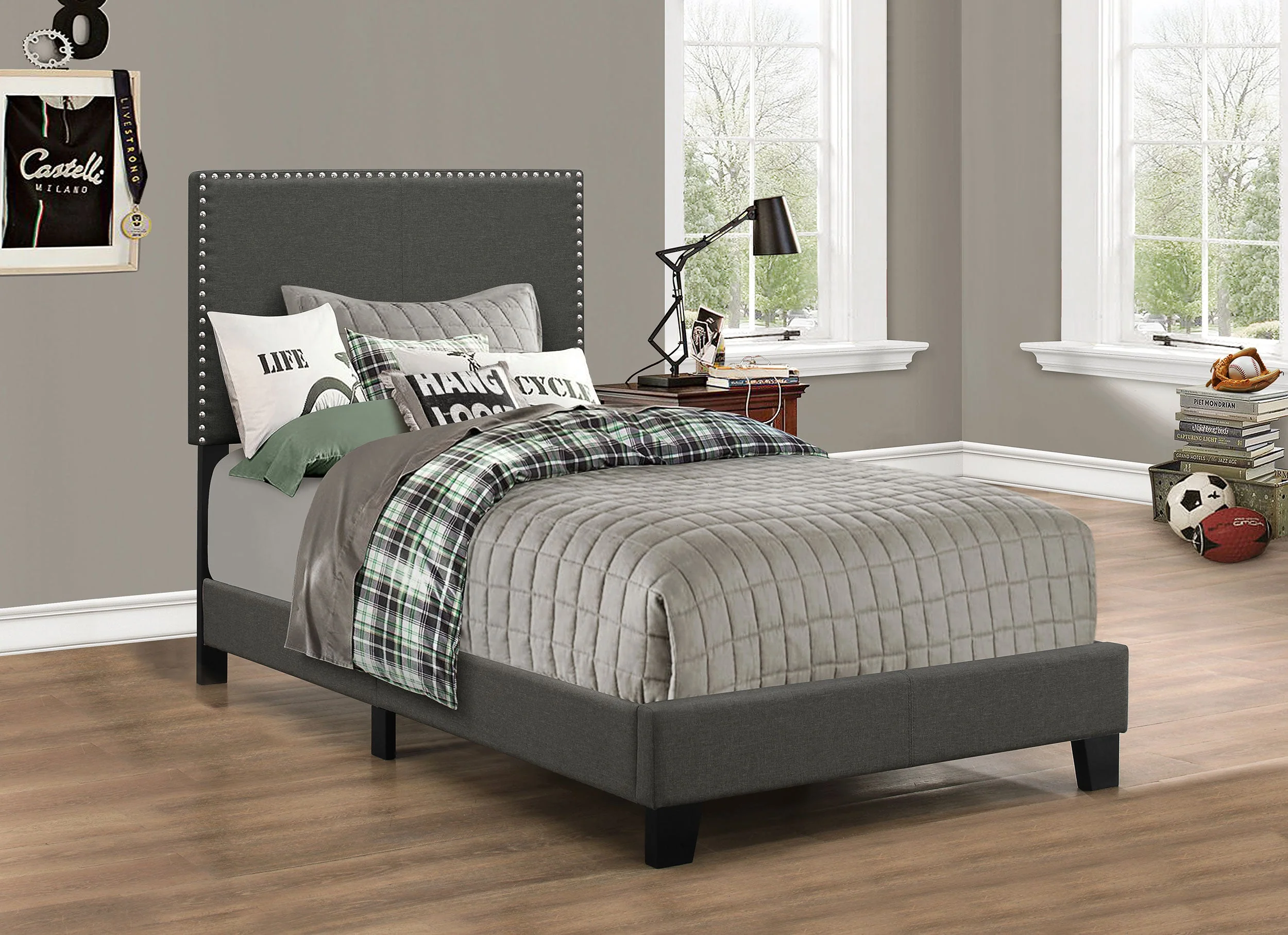 Boyd Upholstered Panel Bed - Image 25