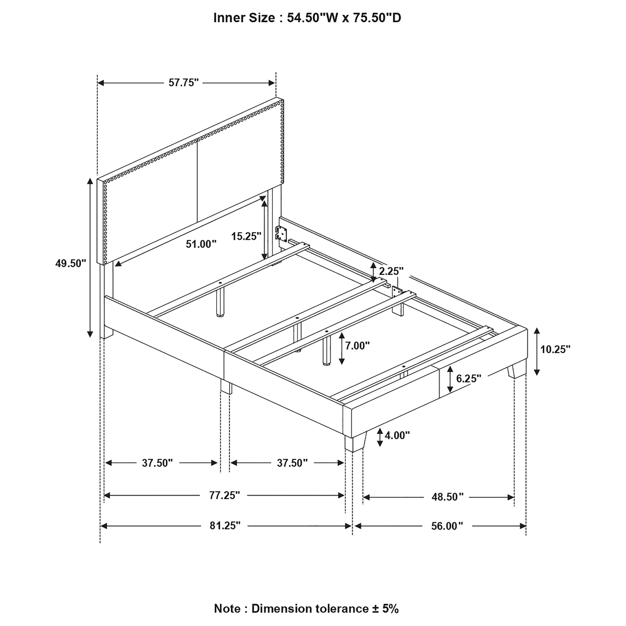 Boyd Upholstered Panel Bed - Image 34