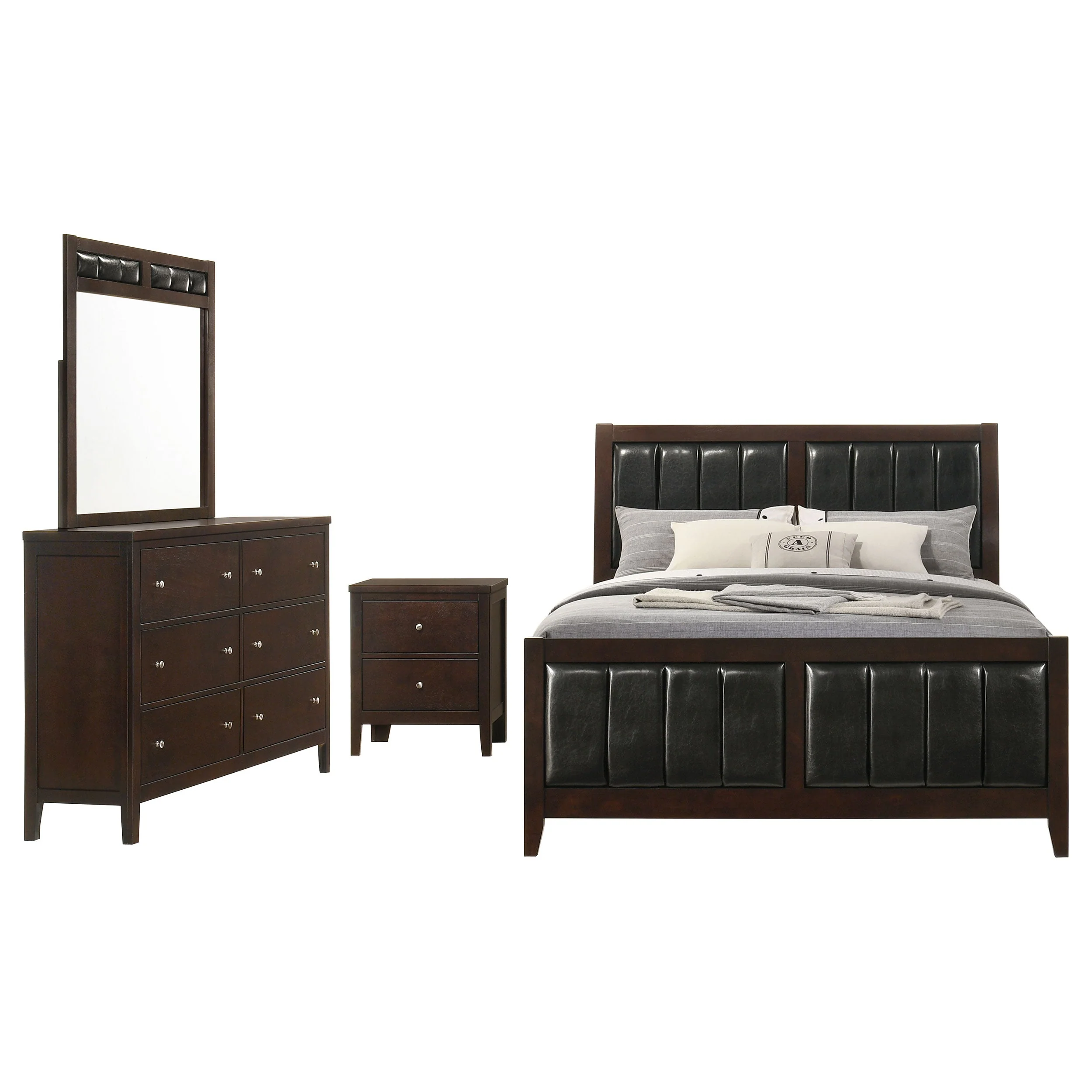 Carlton Bedroom Set Cappuccino - Image 21