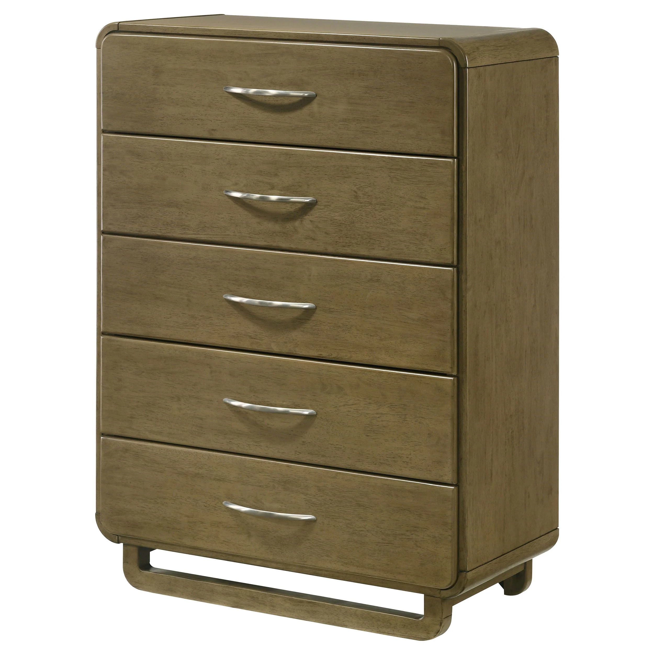 Amsbury 5-drawer Chest of Drawers Nutmeg - Image 5
