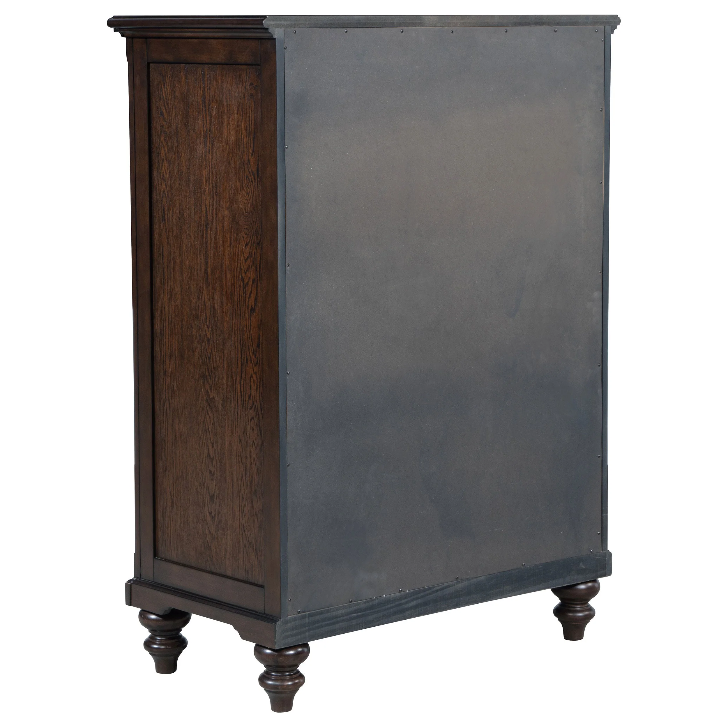 Andover 5-drawer Chest of Drawers Dark Oak - Image 7