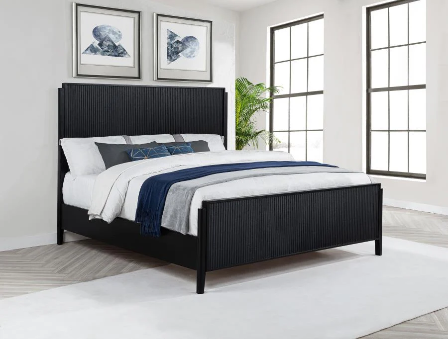 Brookmead Wood Panel Bed - Image 3