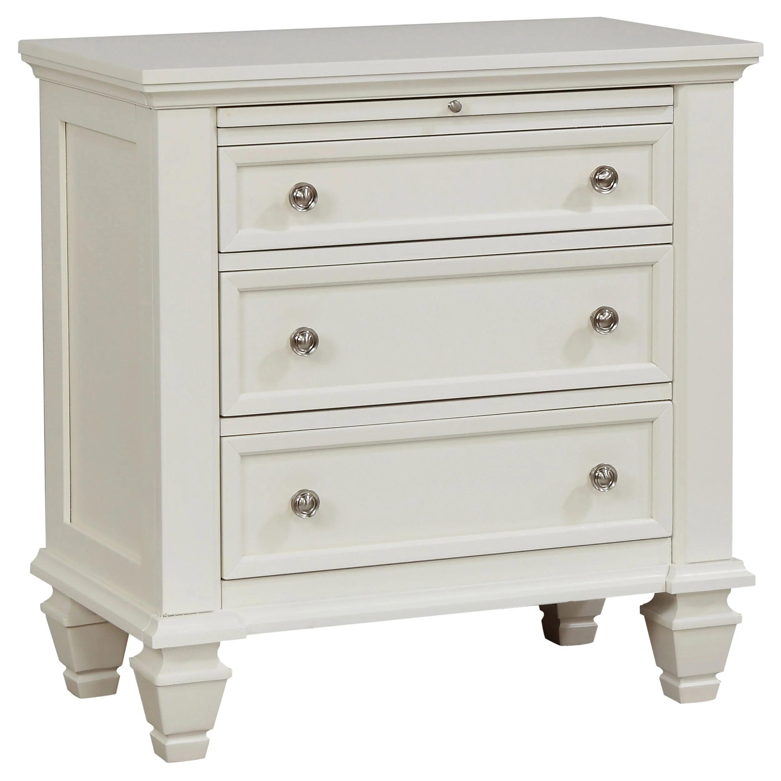 Sandy Beach 3-drawer Nightstand - Image 3