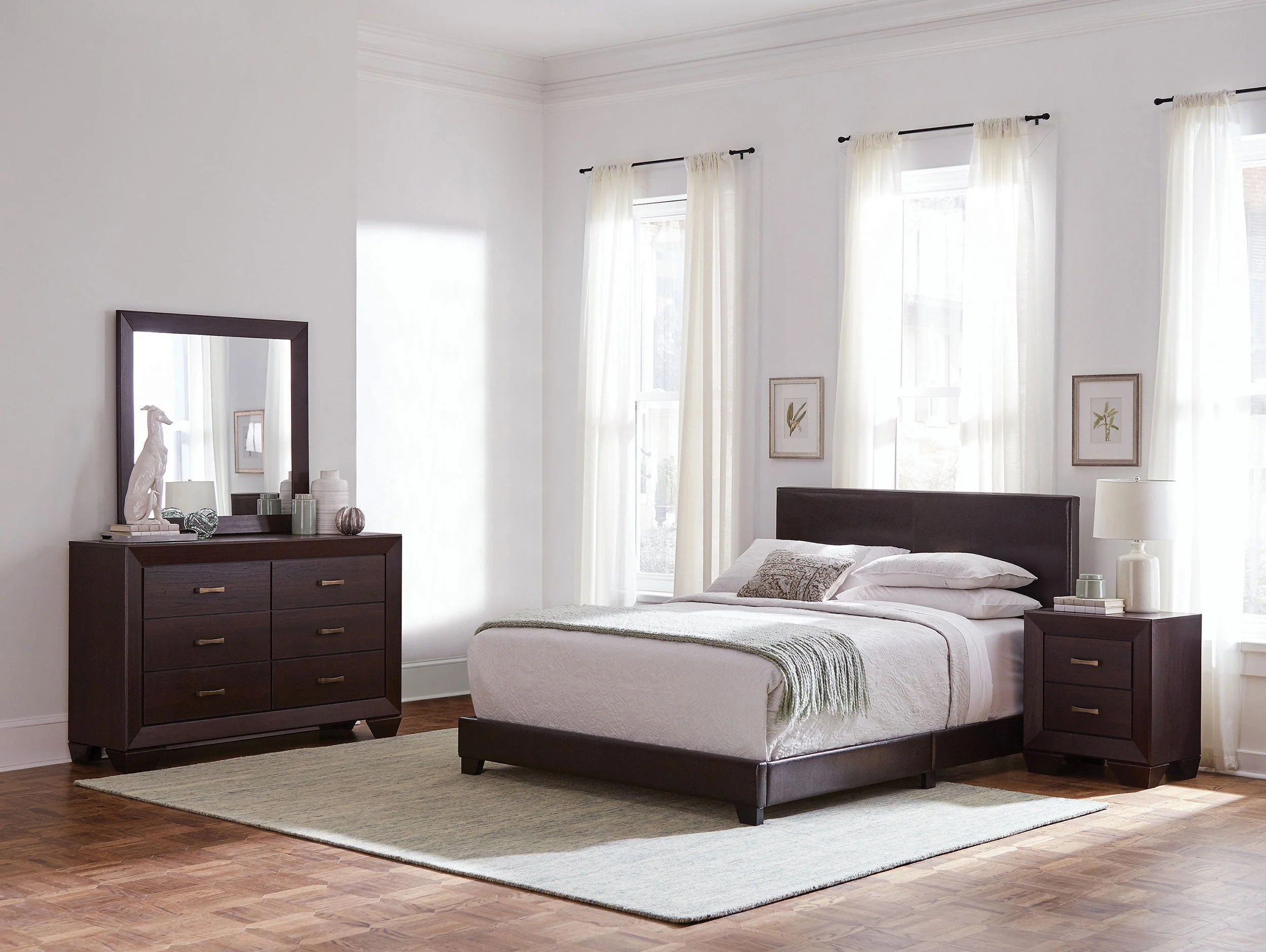 Dorian Bedroom Set Dark Cocoa - Image 15
