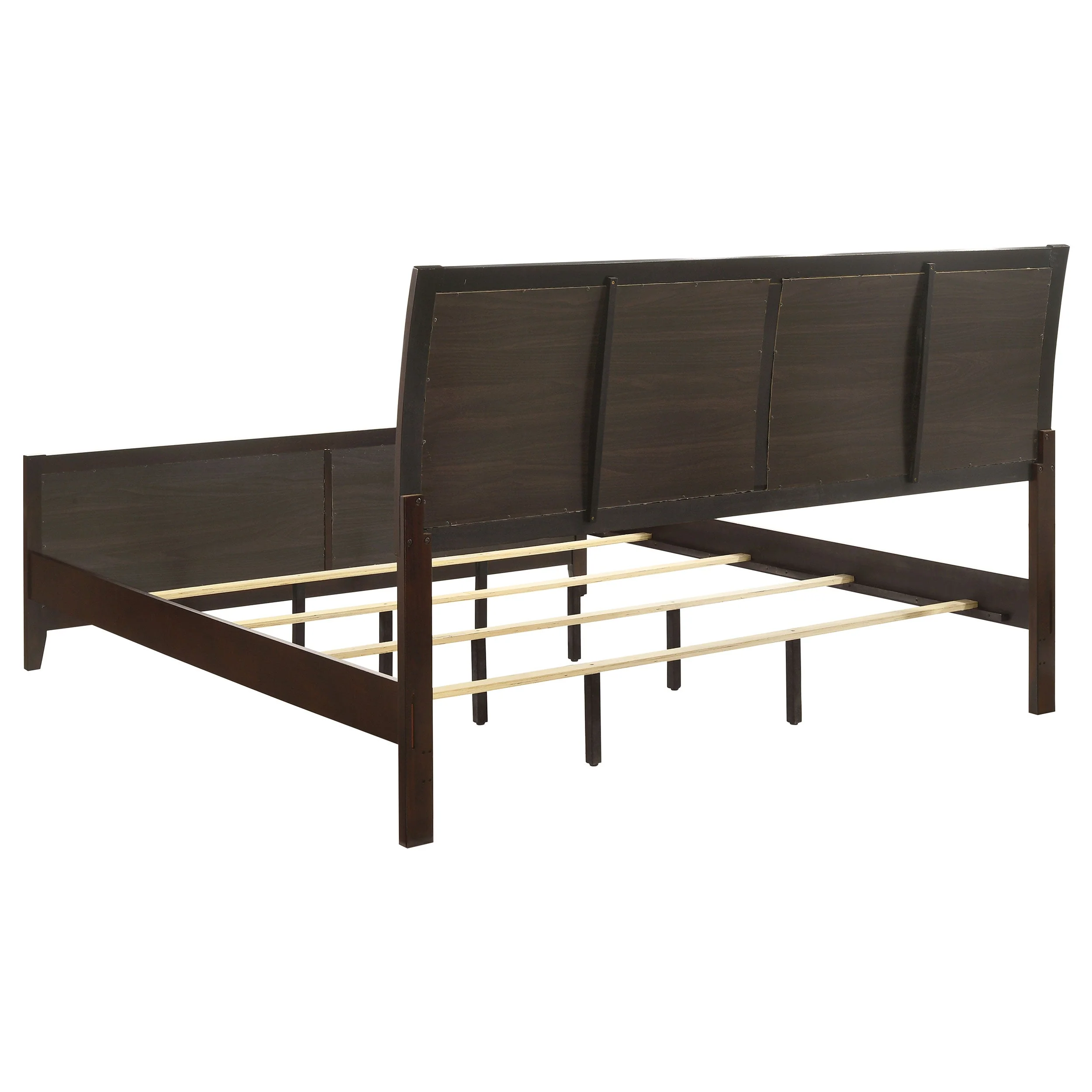 Carlton Wood Panel Bed Cappuccino - Image 27