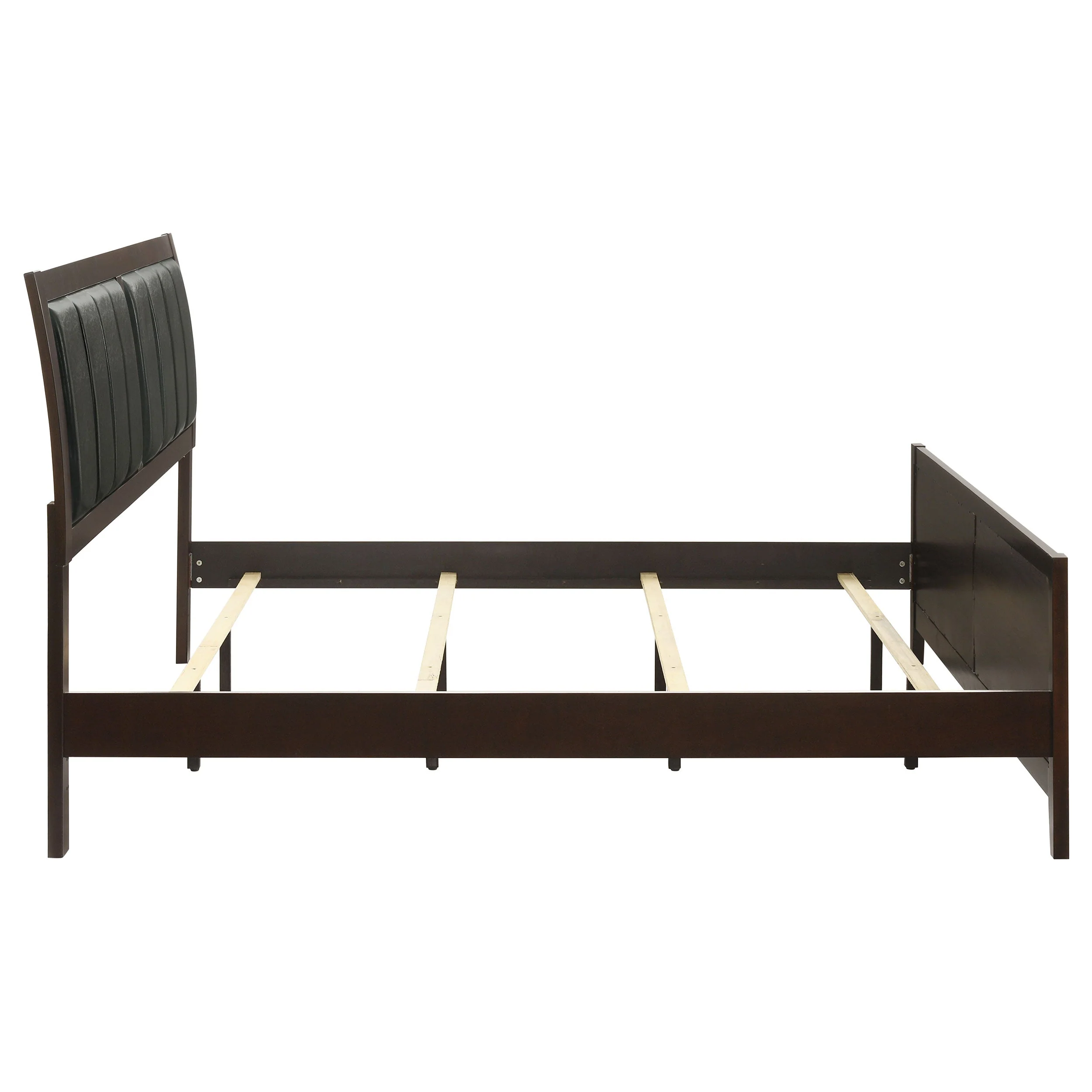 Carlton Wood Panel Bed Cappuccino - Image 32