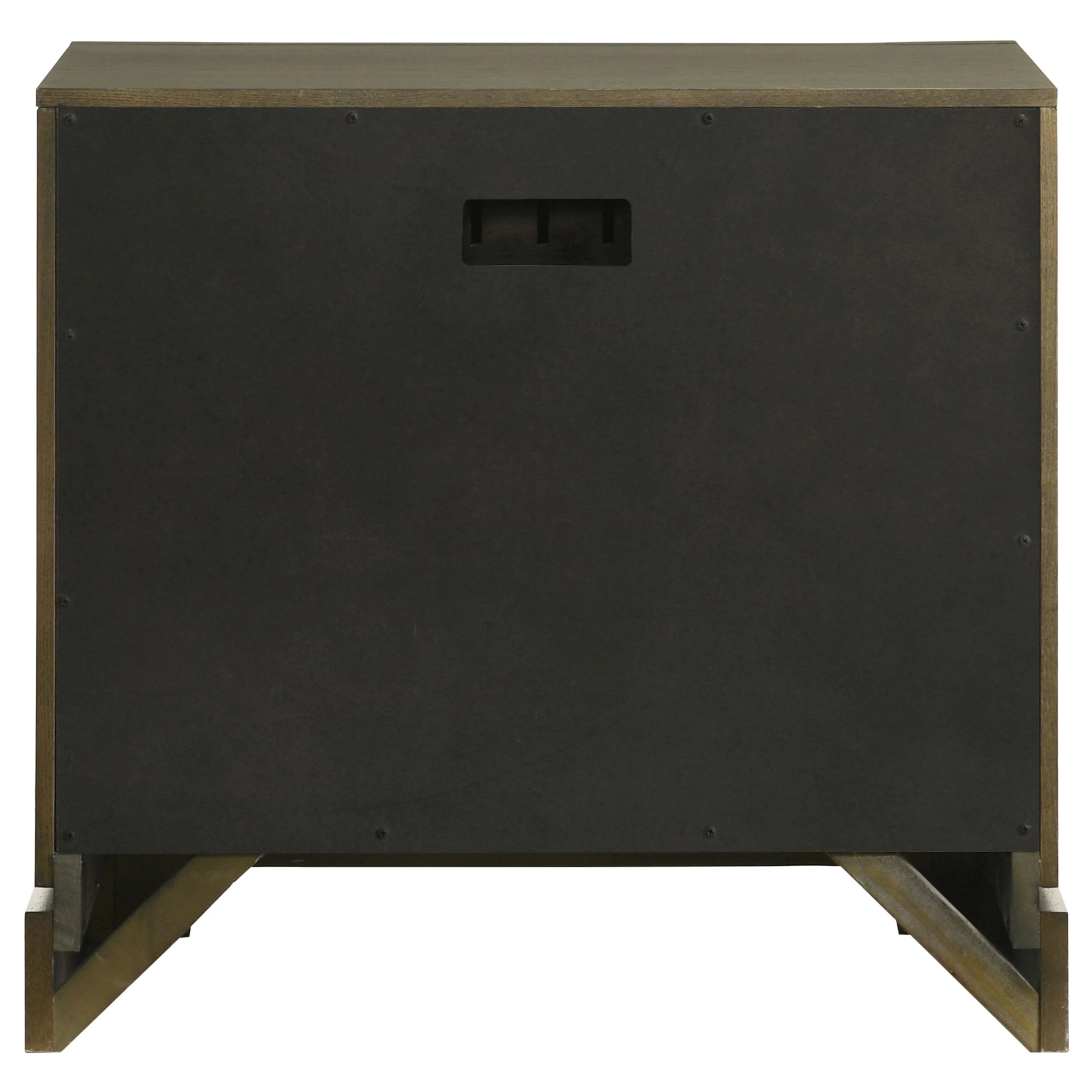 Gran Park 2-drawer Nightstand Bedside Table Dark Cocoa - Image 8