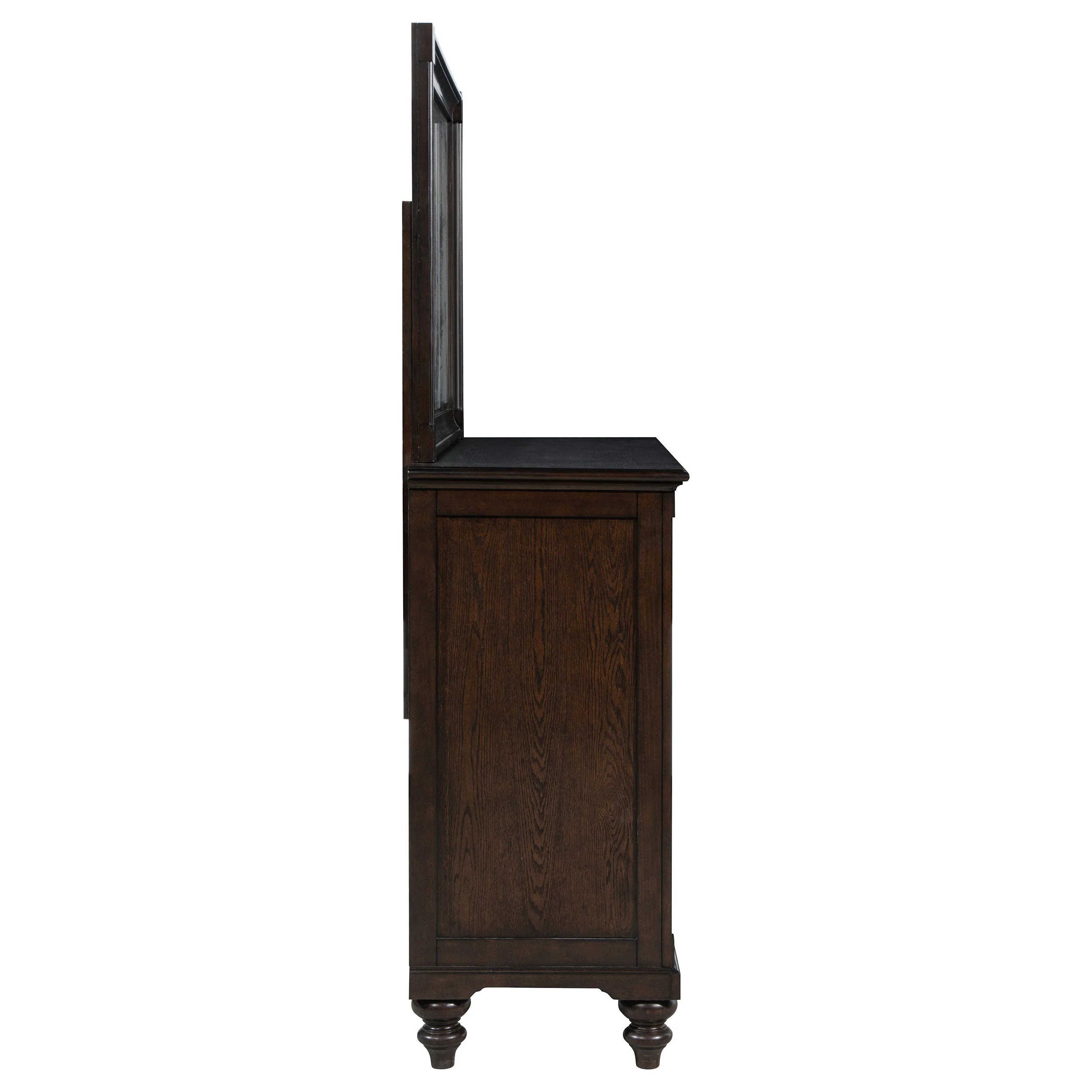 Andover 8-drawer Dresser and Mirror Dark Oak - Image 10