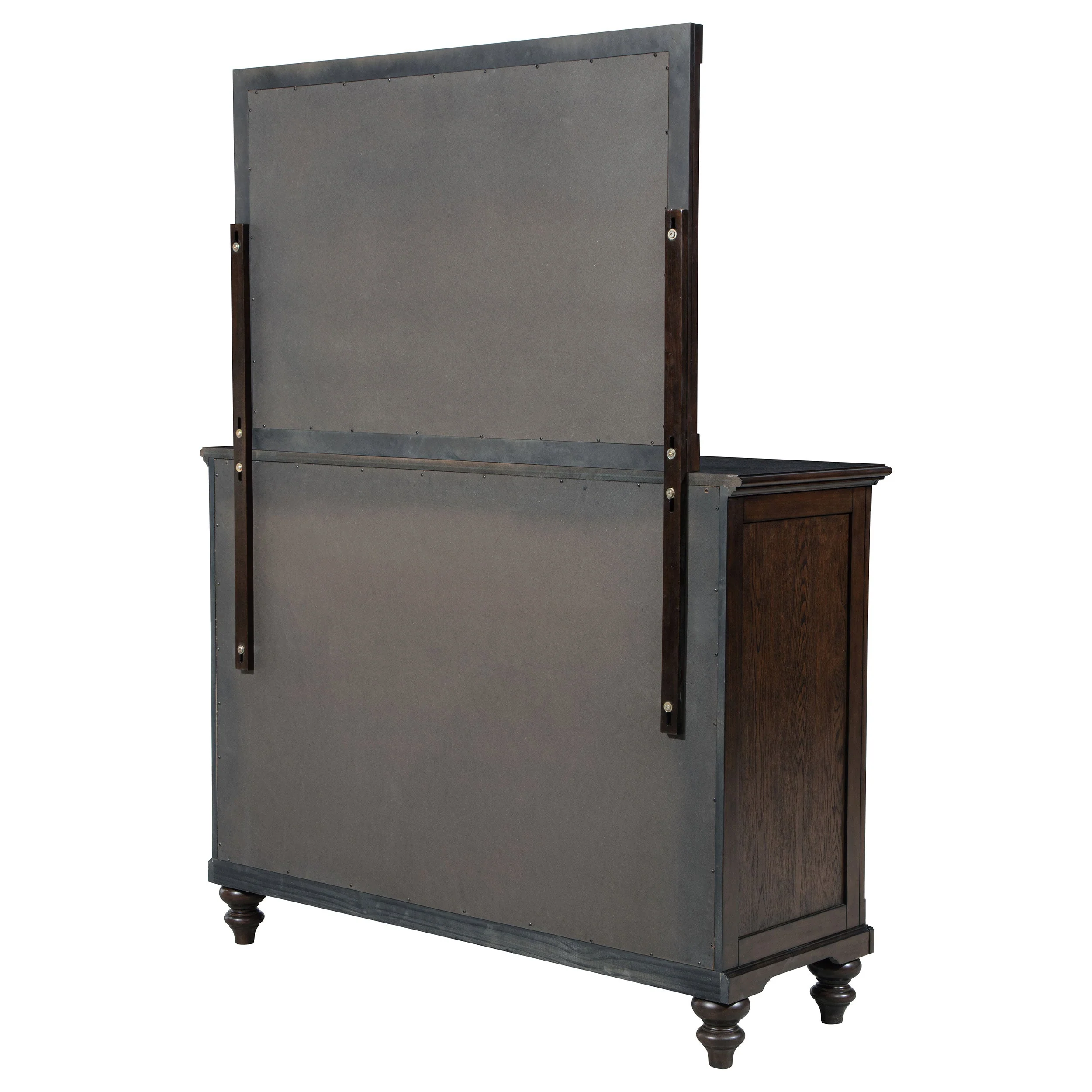 Andover 8-drawer Dresser and Mirror Dark Oak - Image 9