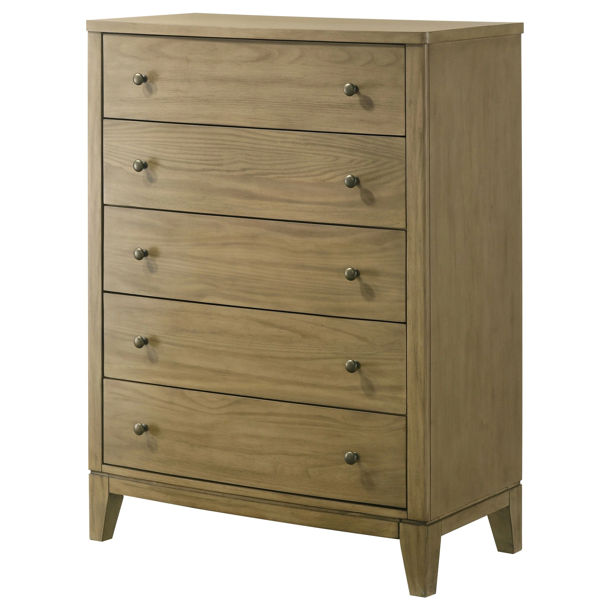 Granada 5-drawer Bedroom Chest of Drawers Natural Pine - Image 5