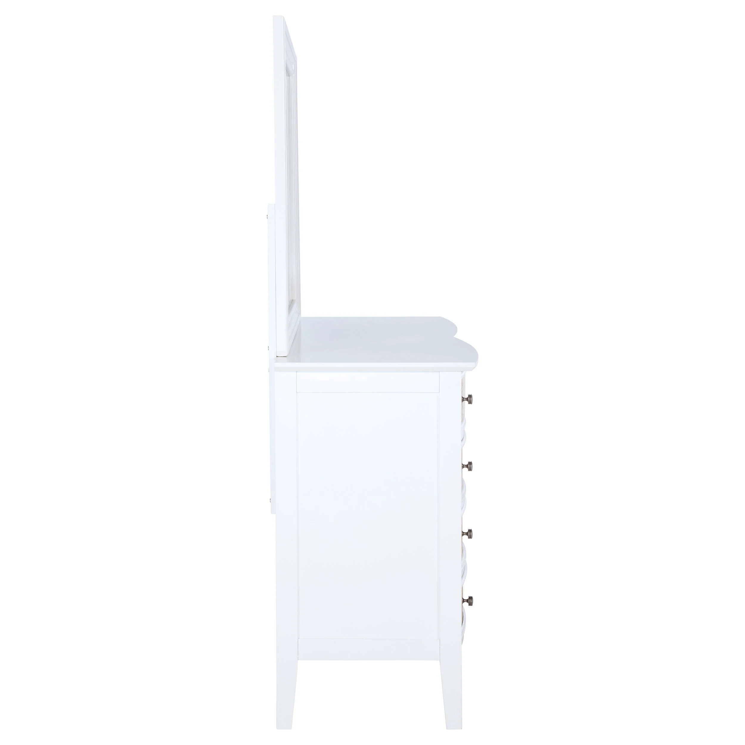 Bexhill 10-drawer Dresser and Mirror White - Image 10