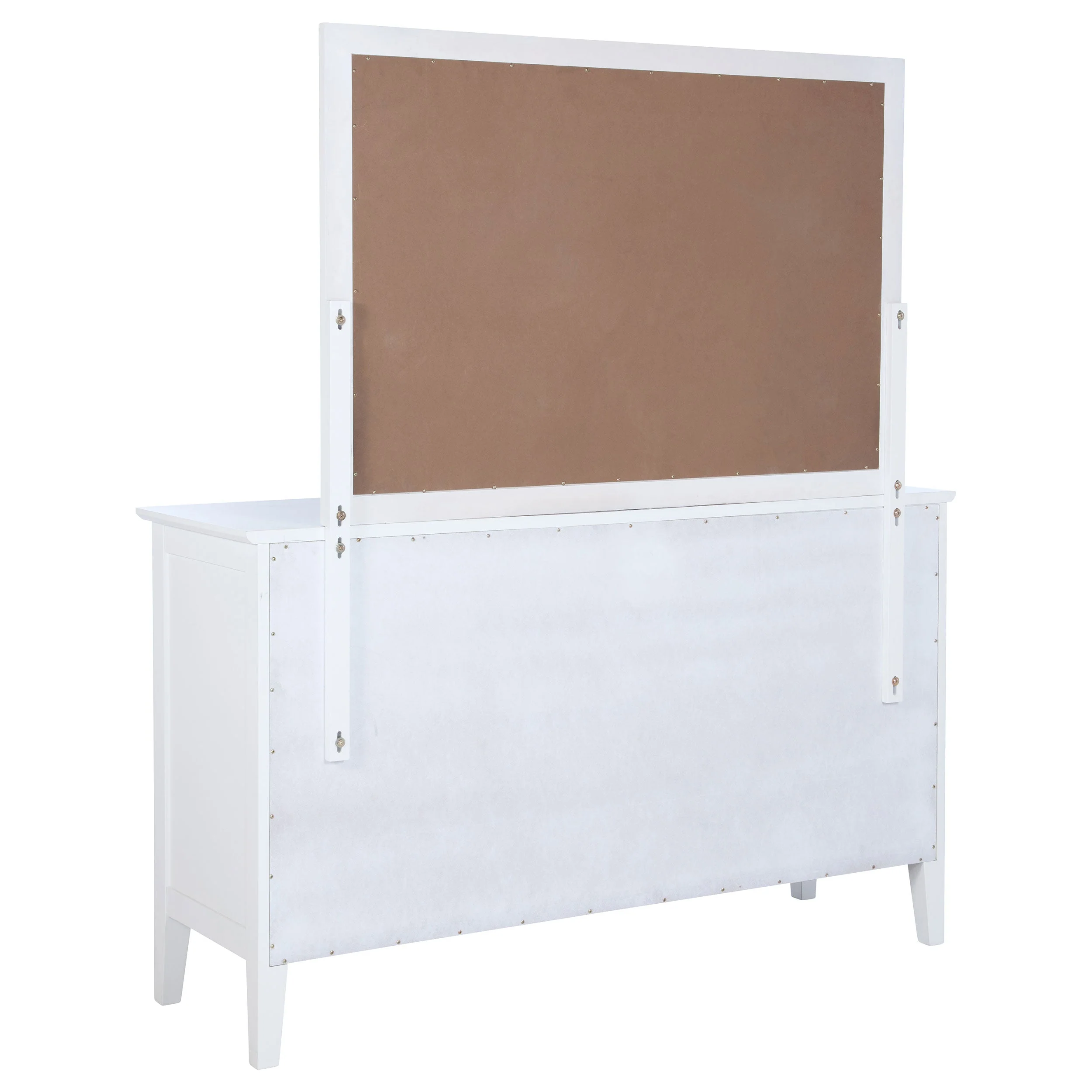 Bexhill 10-drawer Dresser and Mirror White - Image 7