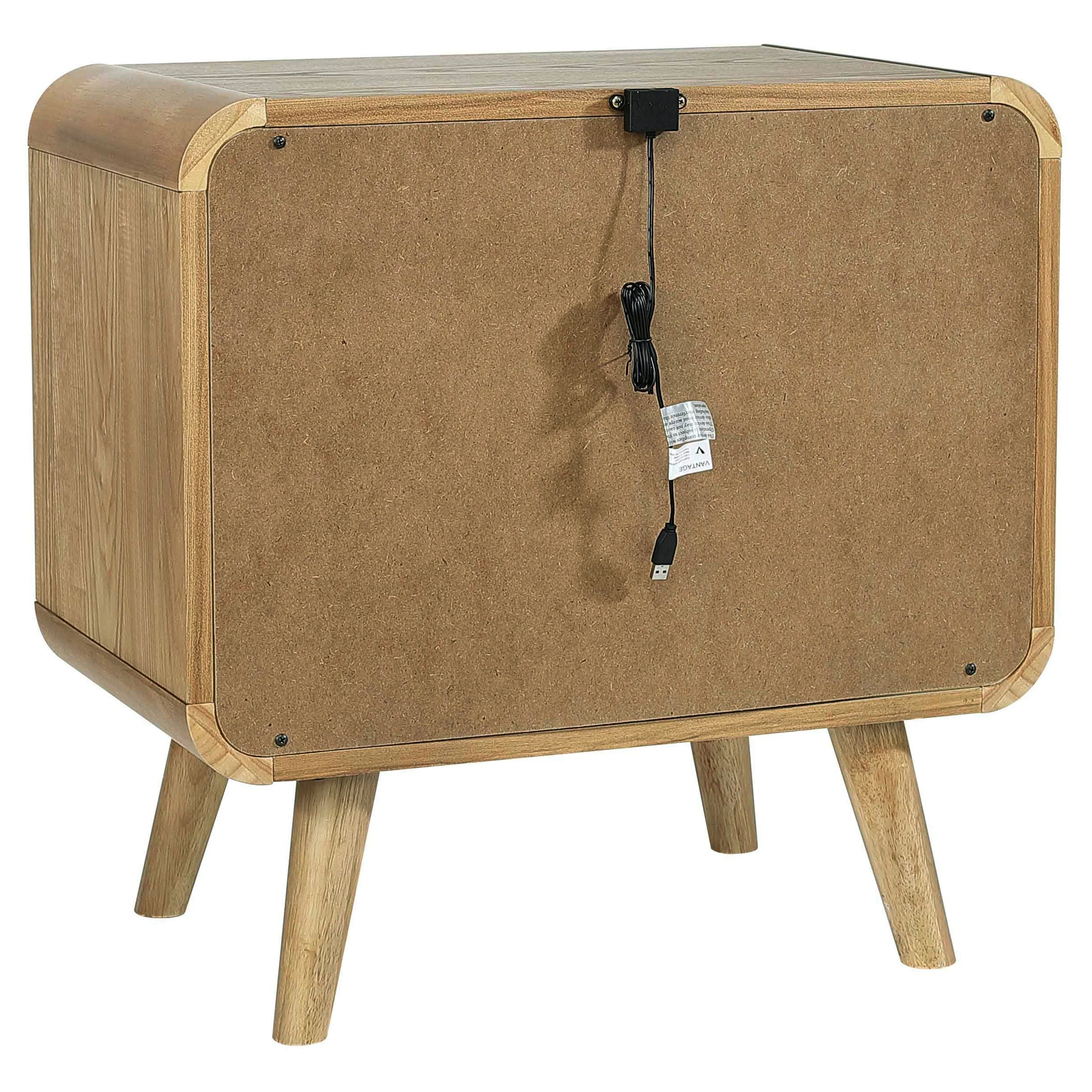 Robyn 2-drawer Nightstand Bedside Table - Image 14