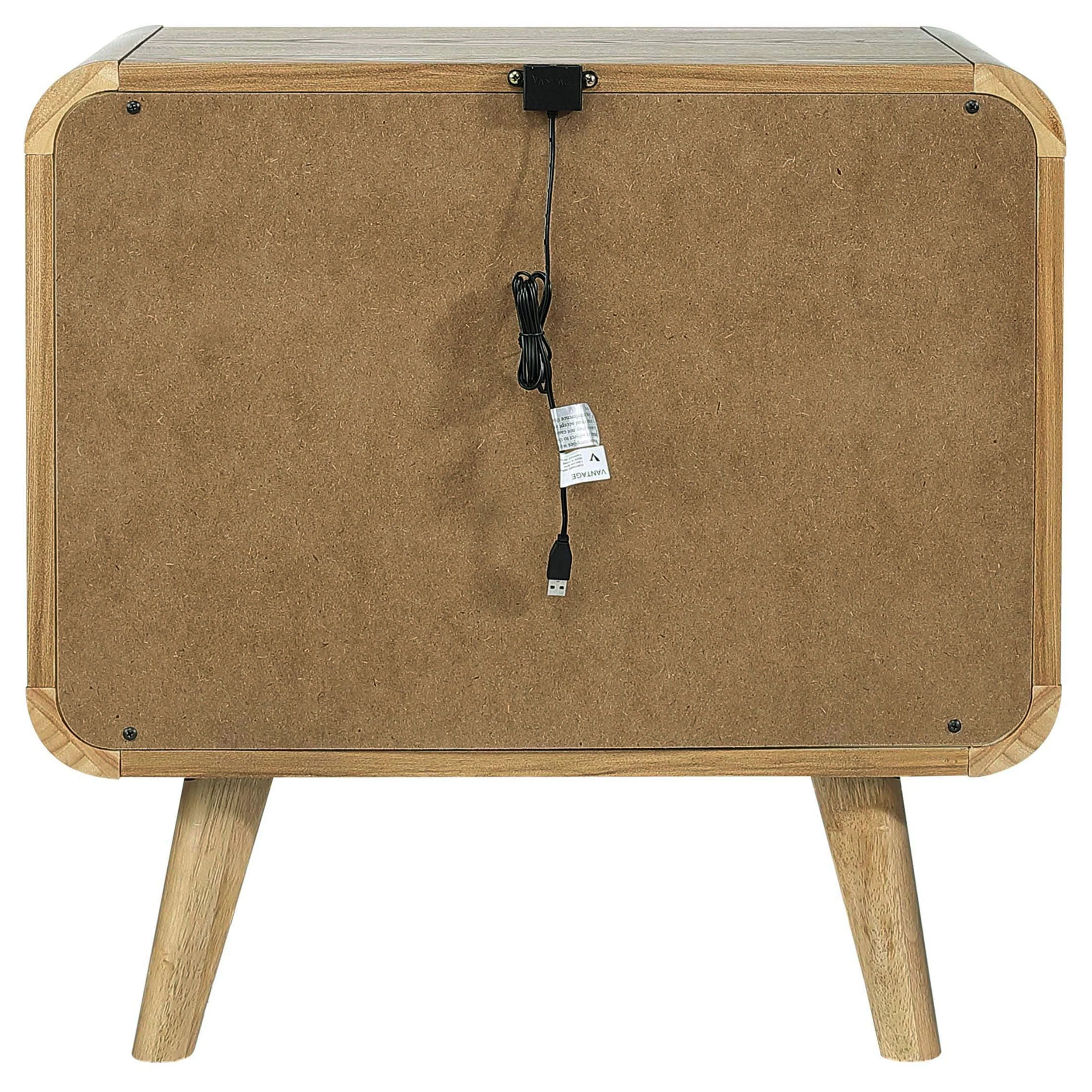 Robyn 2-drawer Nightstand Bedside Table - Image 16
