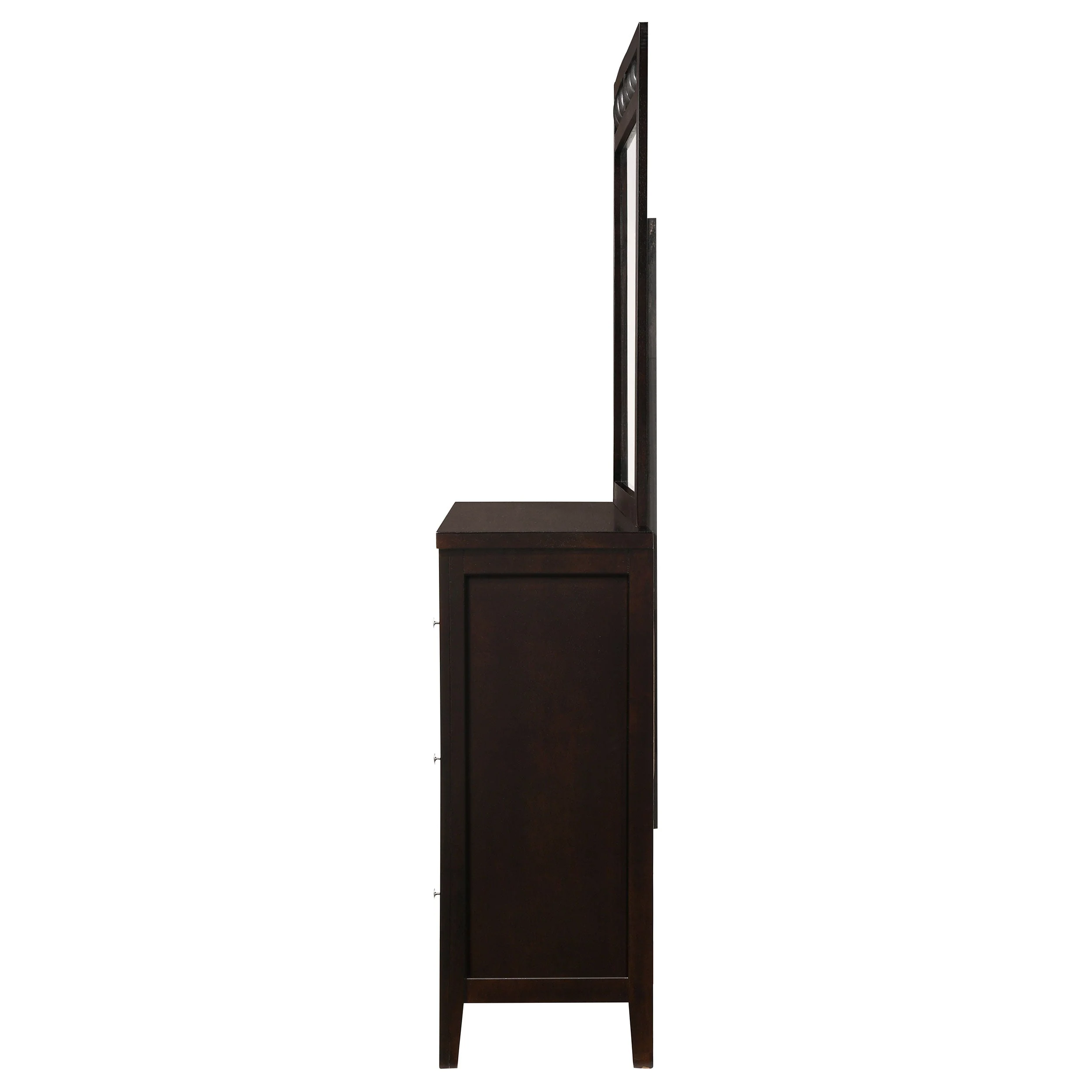 Carlton 6-drawer Dresser with Mirror Cappuccino - Image 6