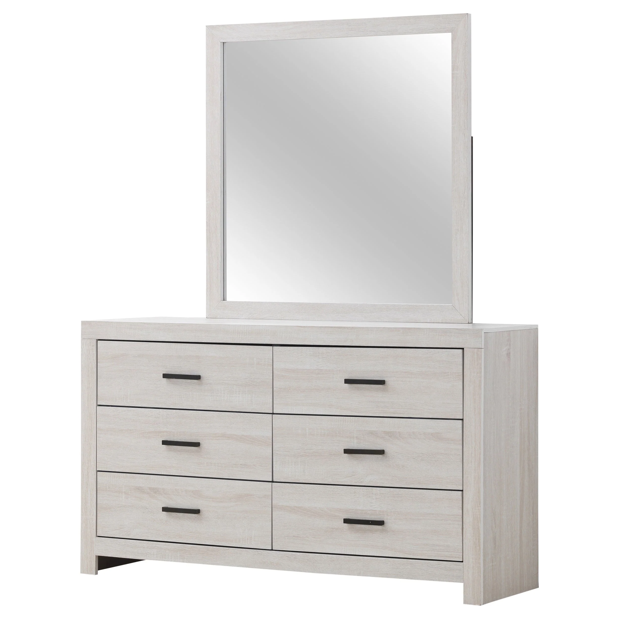 Brantford 6-drawer Dresser with Mirror - Image 10