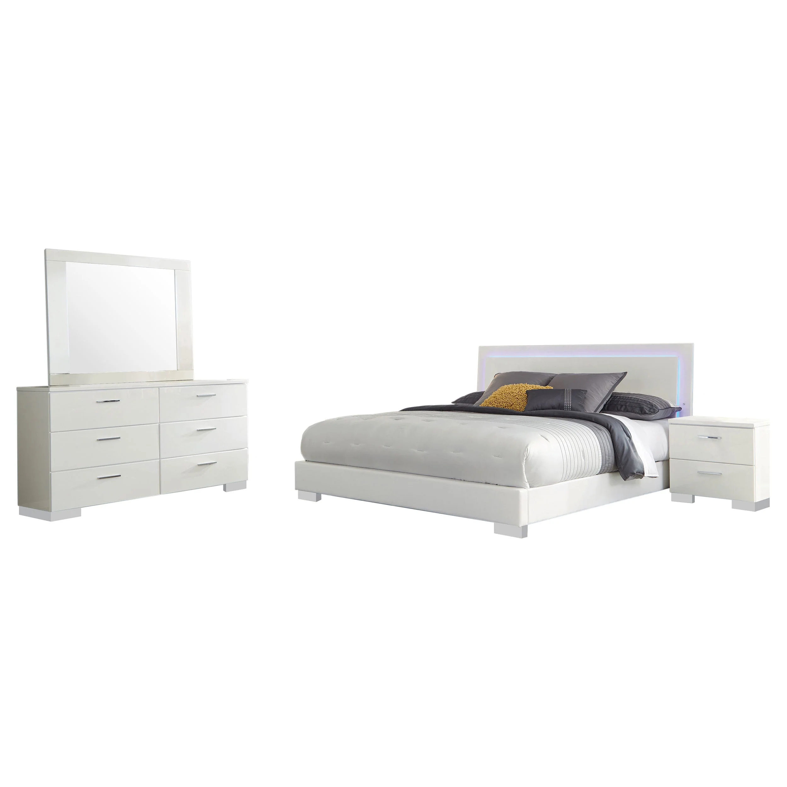 Felicity Bedroom Set High Gloss - Image 27