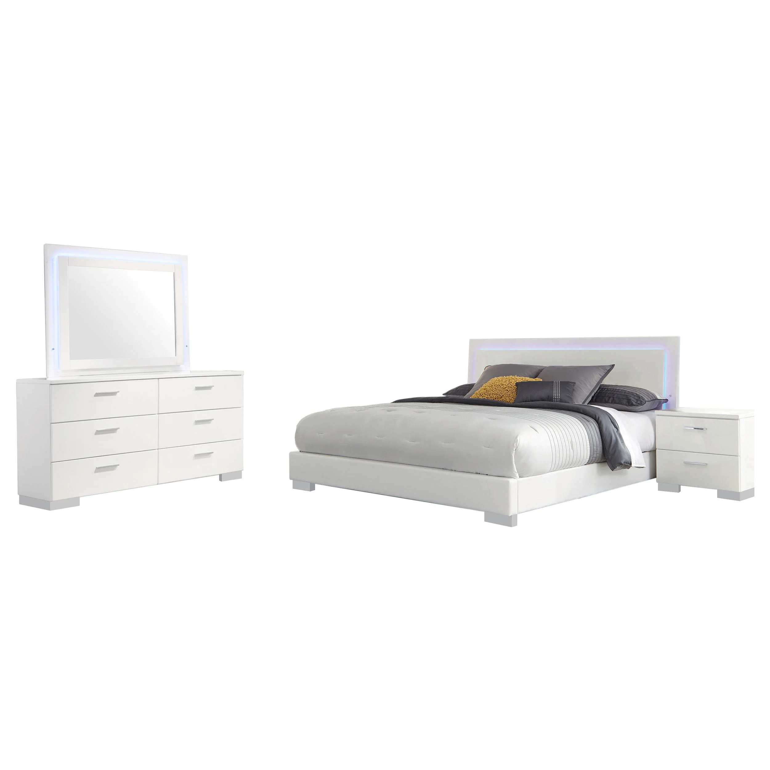 Felicity Bedroom Set High Gloss - Image 39