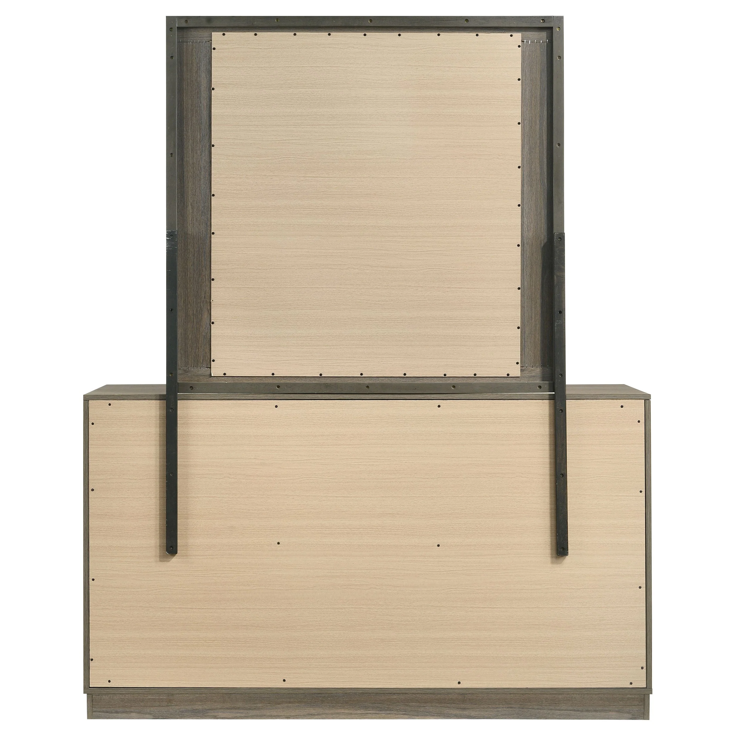 Fenwick 9-drawer Dresser with Mirror Grey Oak - Image 8