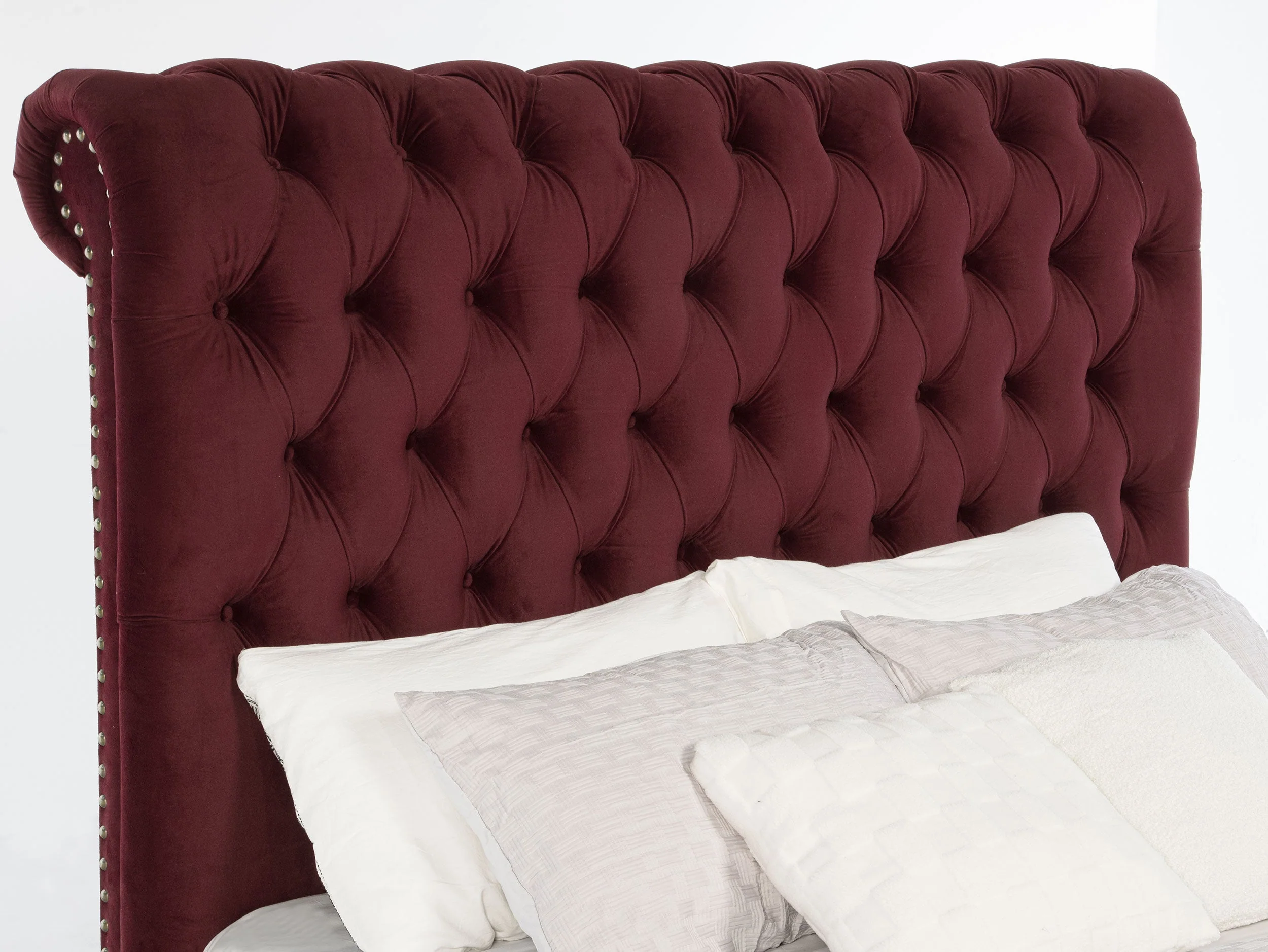 Devon 57-inch Upholstered Panel Bed - Image 36