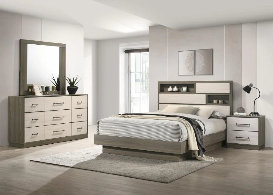 Fenwick Bedroom Set Grey Oak - Image 6