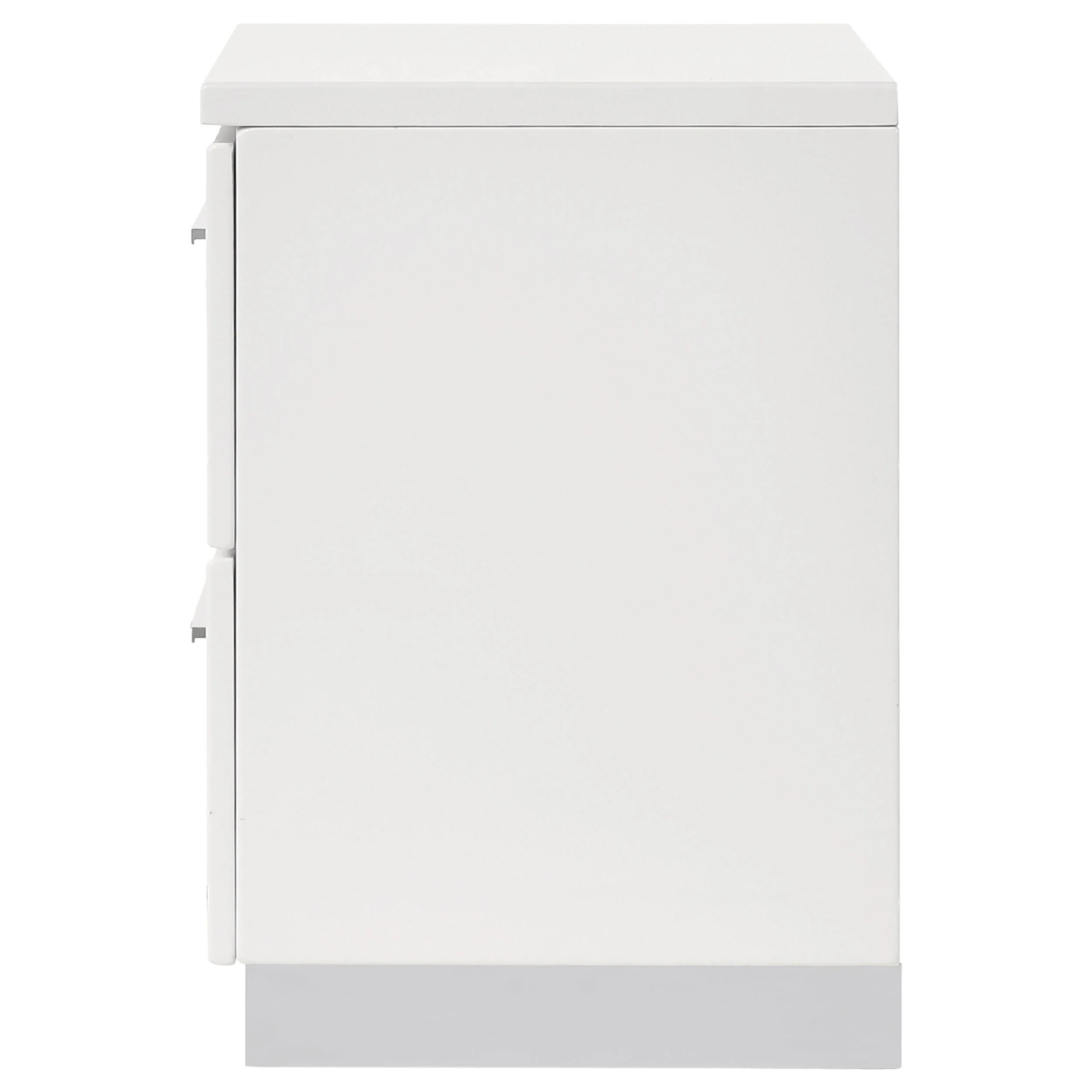 Felicity 2-drawer Nightstand White High Gloss - Image 6