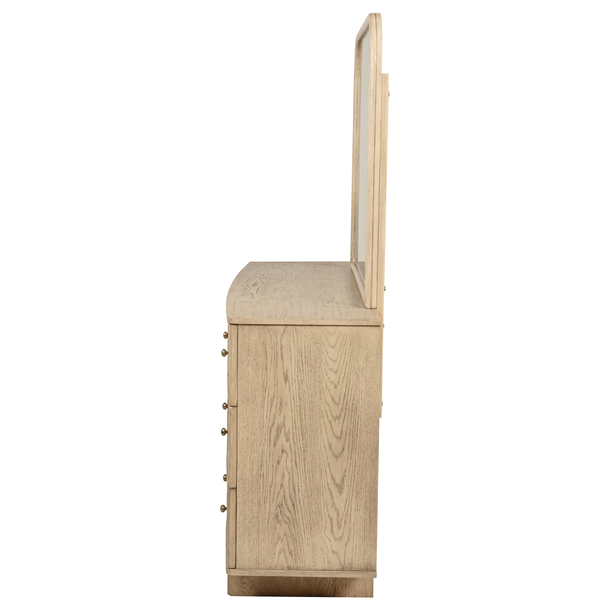 Kailani 9-drawer Dresser and Mirror Beige Oak - Image 6