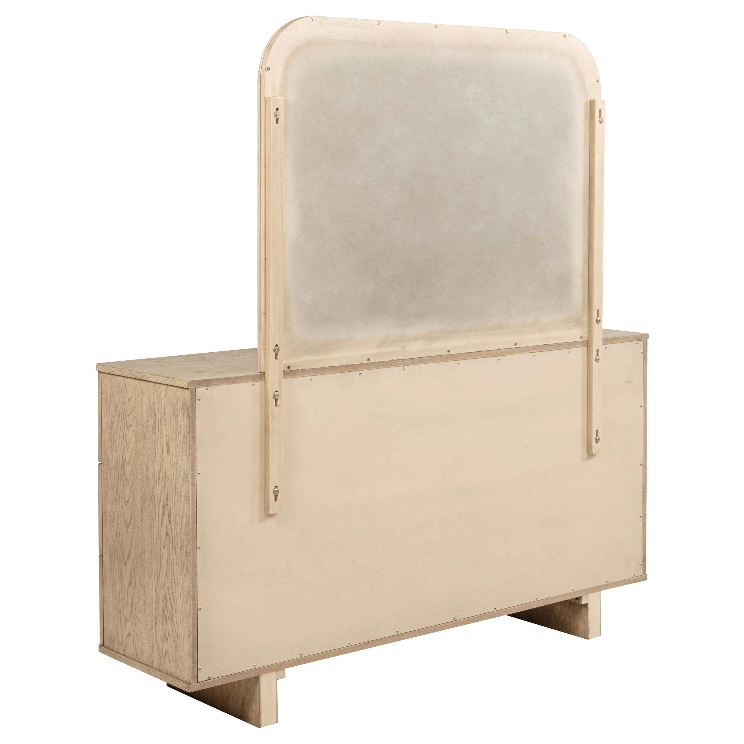 Kailani 9-drawer Dresser and Mirror Beige Oak - Image 7